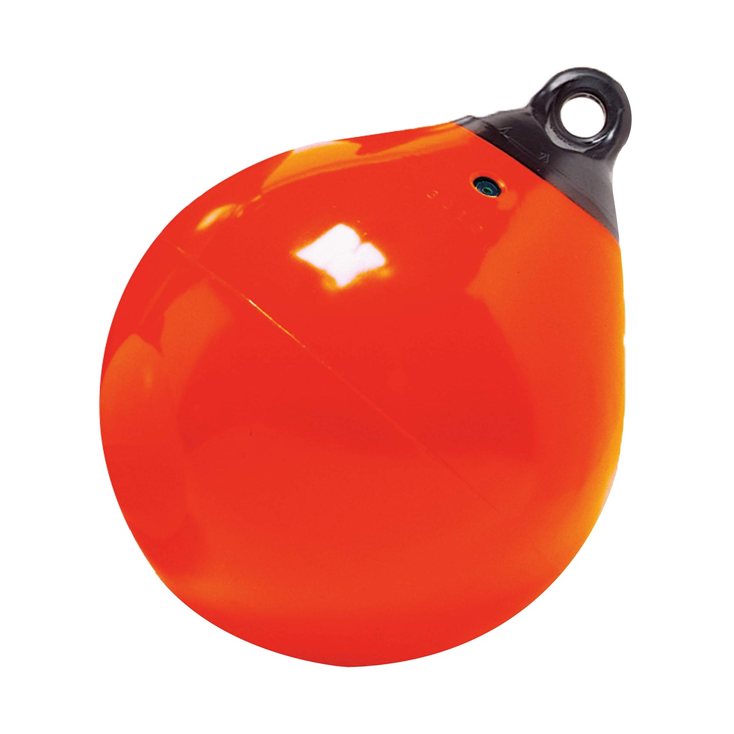 TAYLOR MADE PRODUCTS Tuff End Buoy, Orange (15") – Flexible, Strong, Marine-Grade Vinyl Buoy for 25-40 Foot Boats – Easy-to-use, Trivalve™ Inflates with Standard Ball Pump – 2020108089