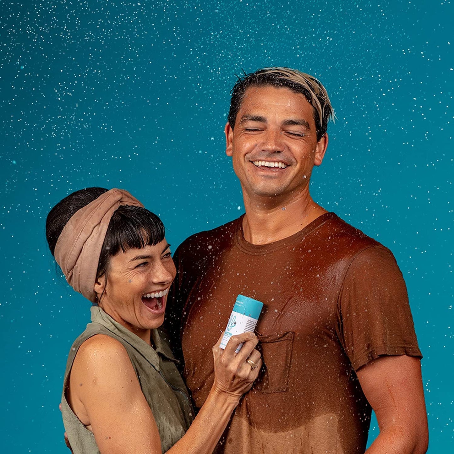 Hume Supernatural Aluminum Free Deodorant for Women & Men - Probiotic and Plant-Based, Long-Lasting Moisture Absorbing - Clean and Effective (Desert Bloom, Amber Woods & After Rain)