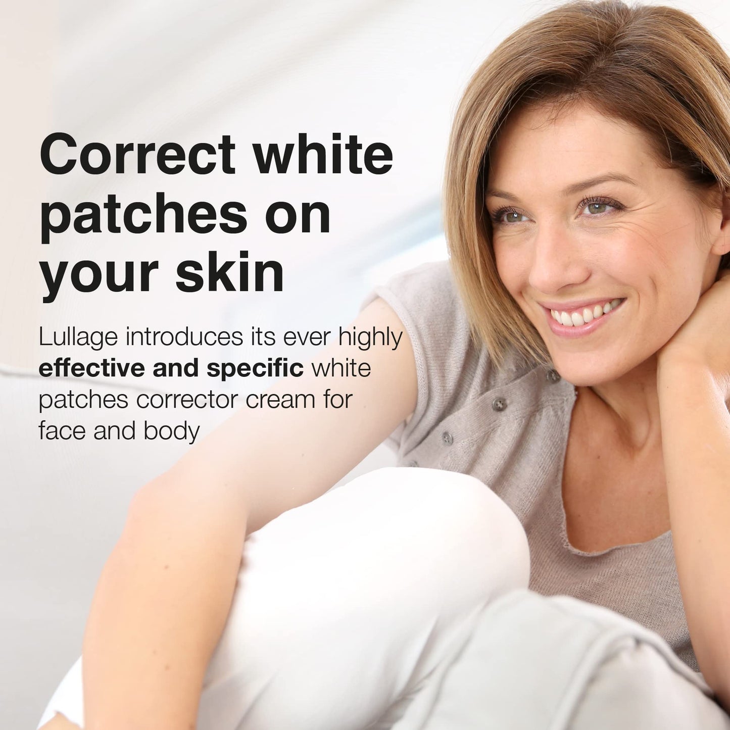 Lullage White Patches Corrector, Attenuate the Consequences of White Patches, Face and Body Cream, Repigment12 by Lullage (2.5 Fl Oz)