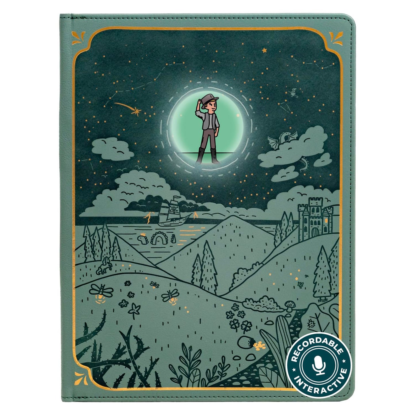 Cali’s Books Jack and The Beanstalk | infinibook Storytelling Toy + Reader | Read-Aloud E-Reader with Games | Recordable Interactive Storybook for Kids 3-7 | Screen-Free Educational Gift