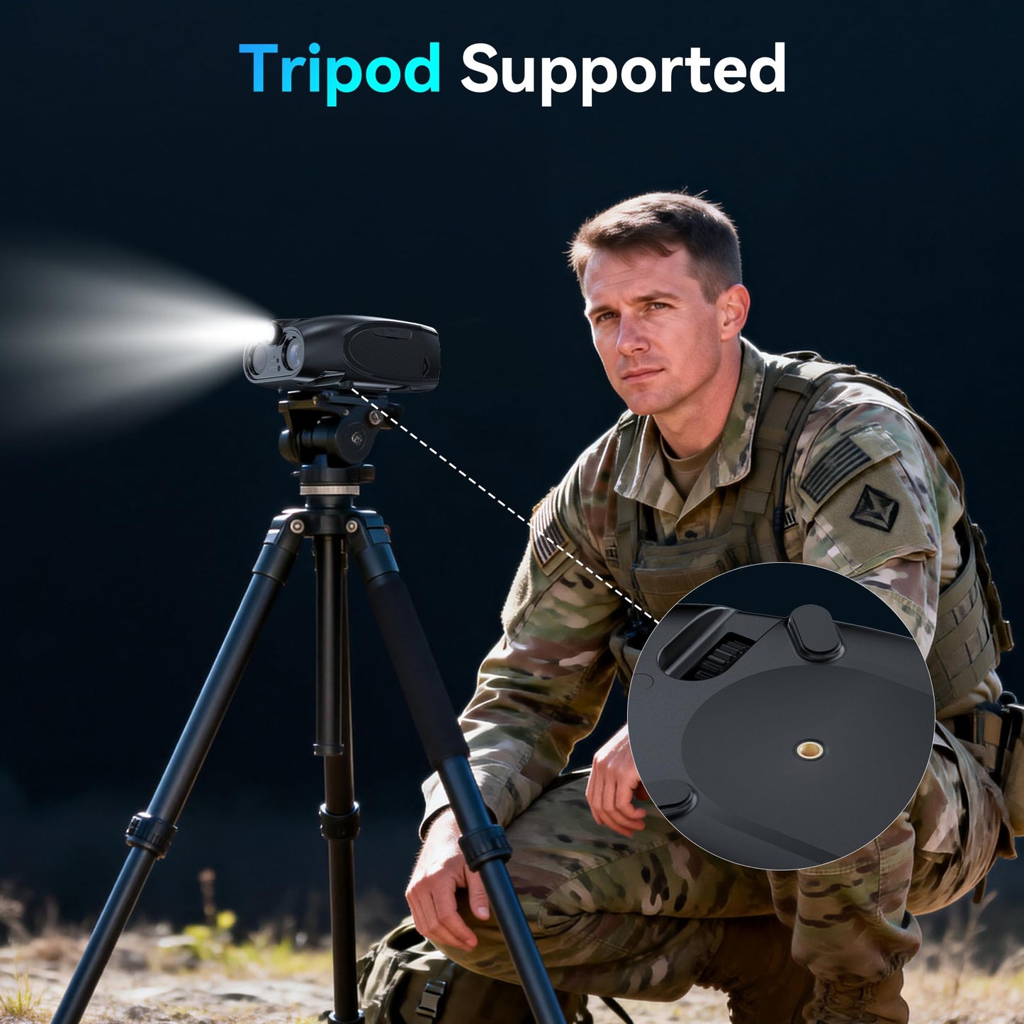 4K Night Vision Goggles for Adults: 4.5" IPS Screen Binoculars with 10X Zoom - Gifts for Men Dad Husband Boy Friend - 2624FT Digital Infrared Binocular for Camping Wildlife - Tech Gadgets Telescope