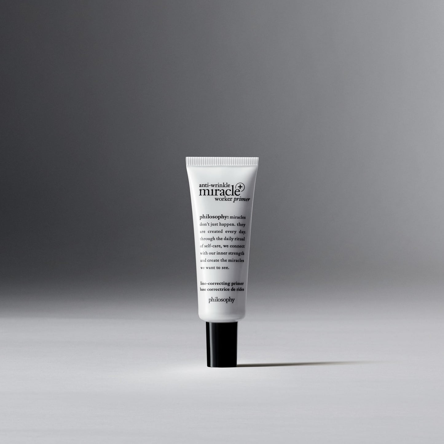philosophy anti-wrinkle miracle worker line-correcting face primer - with vitamin C & coconut oil - fills in lines and smooths skin for even makeup application - 0.9 fl oz.