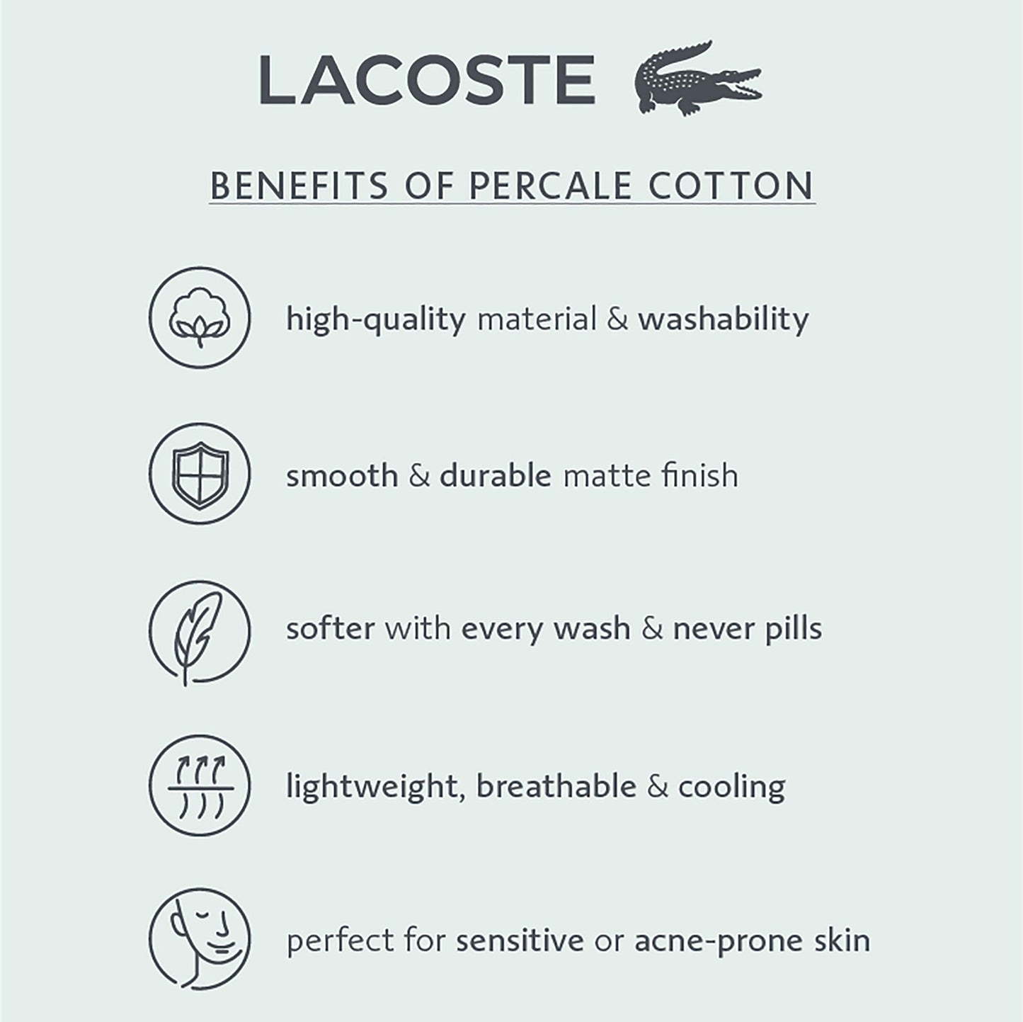 Lacoste Slice Sheet Set, Twin, Baroque Rose
