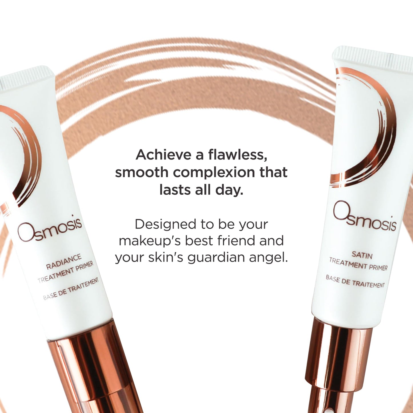 Osmosis Satin Treatment Face Semi-Matte Primer, Makeup Base, Easy to Blend Pore Filling Primer, Oily, Dry & Combination Skin, 1 Fl Oz