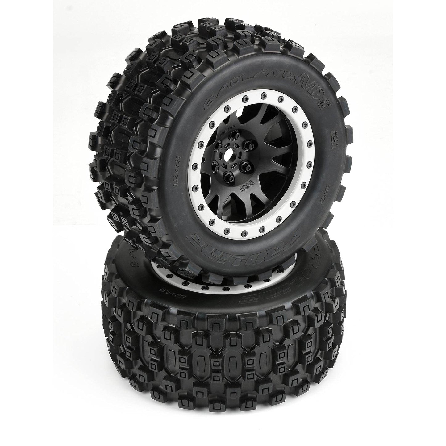 Pro-line Racing Badlands MX43 Pro-Loc MNT Impulse BlkGrey2XMX PRO1013113 RC Tire