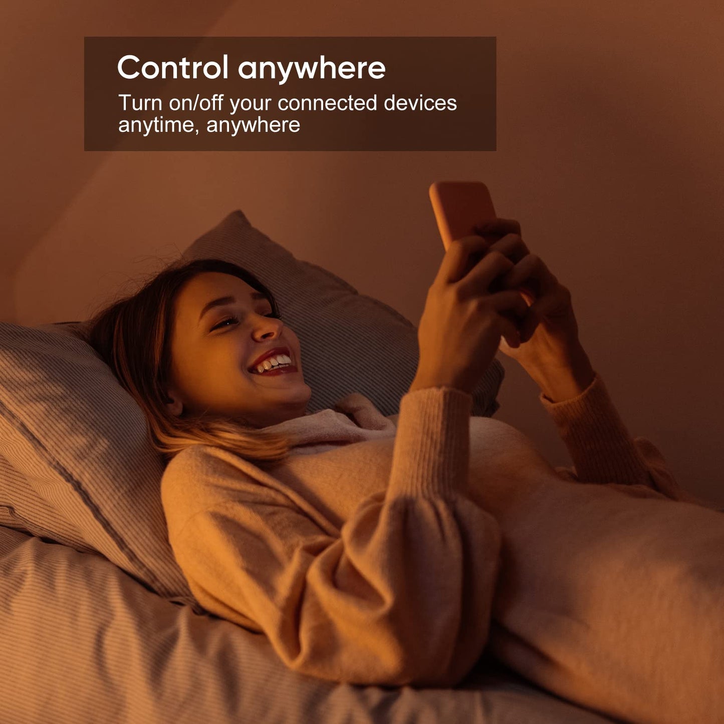 Onvis Matter Over Thread Smart Plug, Smart Mini Outlet, Works with Apple Home, Alexa & Google Home, 15A/1803W - Updated Version