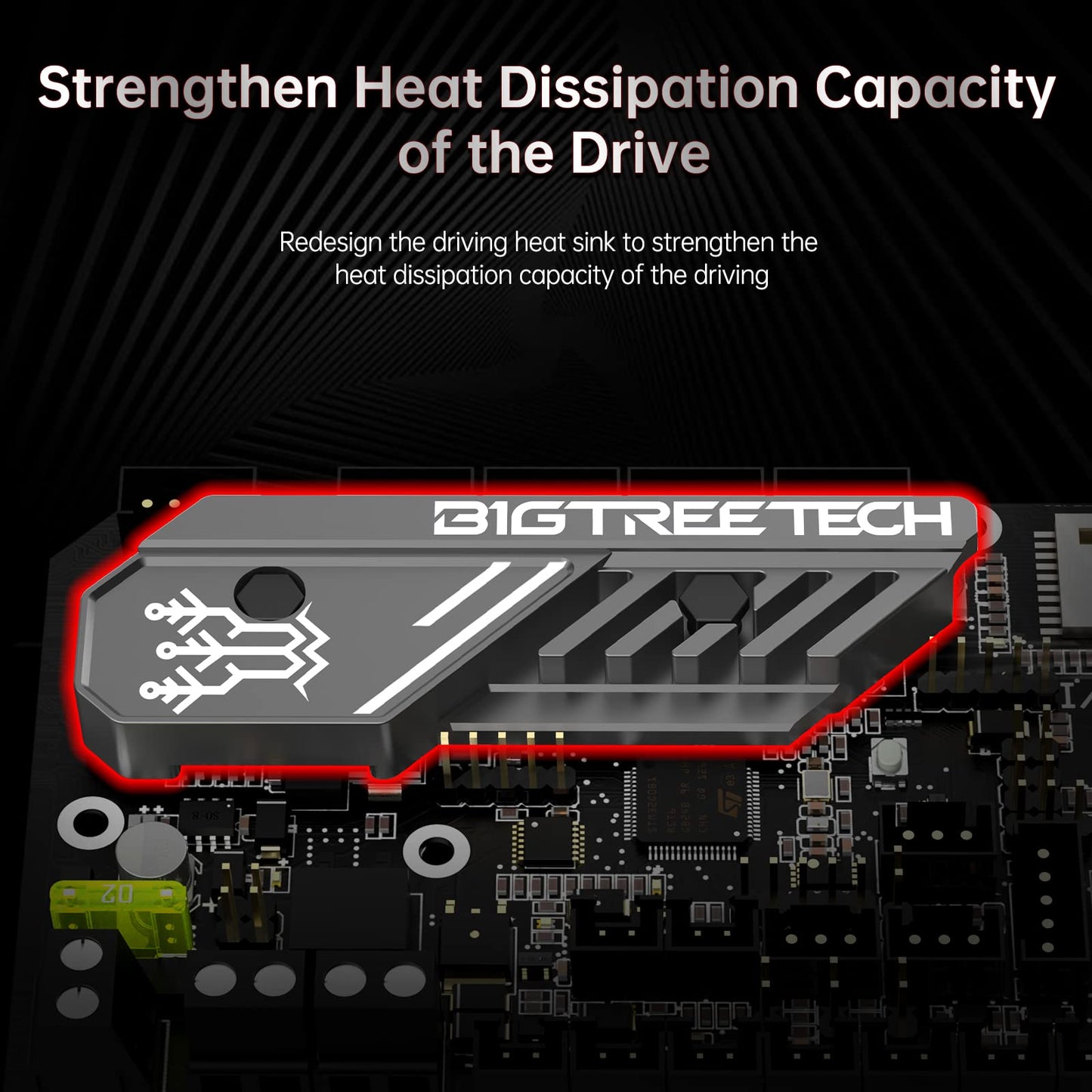 BIGTREETECH SKR Mini E3 V3.0 Control Board with TMC2209 UART Stepper Driver New Upgrade 32Bit 3D Printer Silent Board for Ender-3, Ender3 Pro, Ender-3 V2 3D Printer