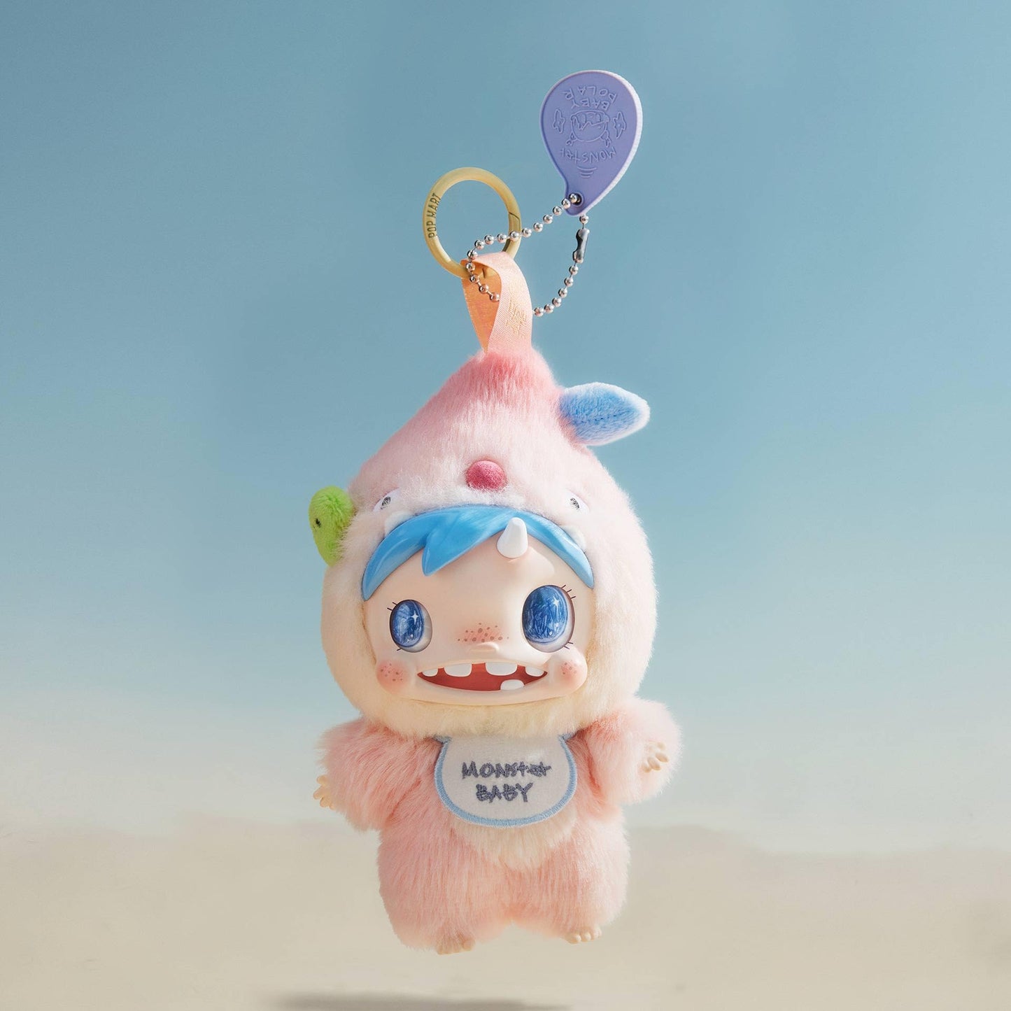 POP MART POLAR-Monster Baby Collection Series Plush Pendant Ver.1, Polar Blind Box Figures, Random Design Action Figures Collectible Toys for Home Decor, Holiday Anniversary Birthday Gifts, Single Box