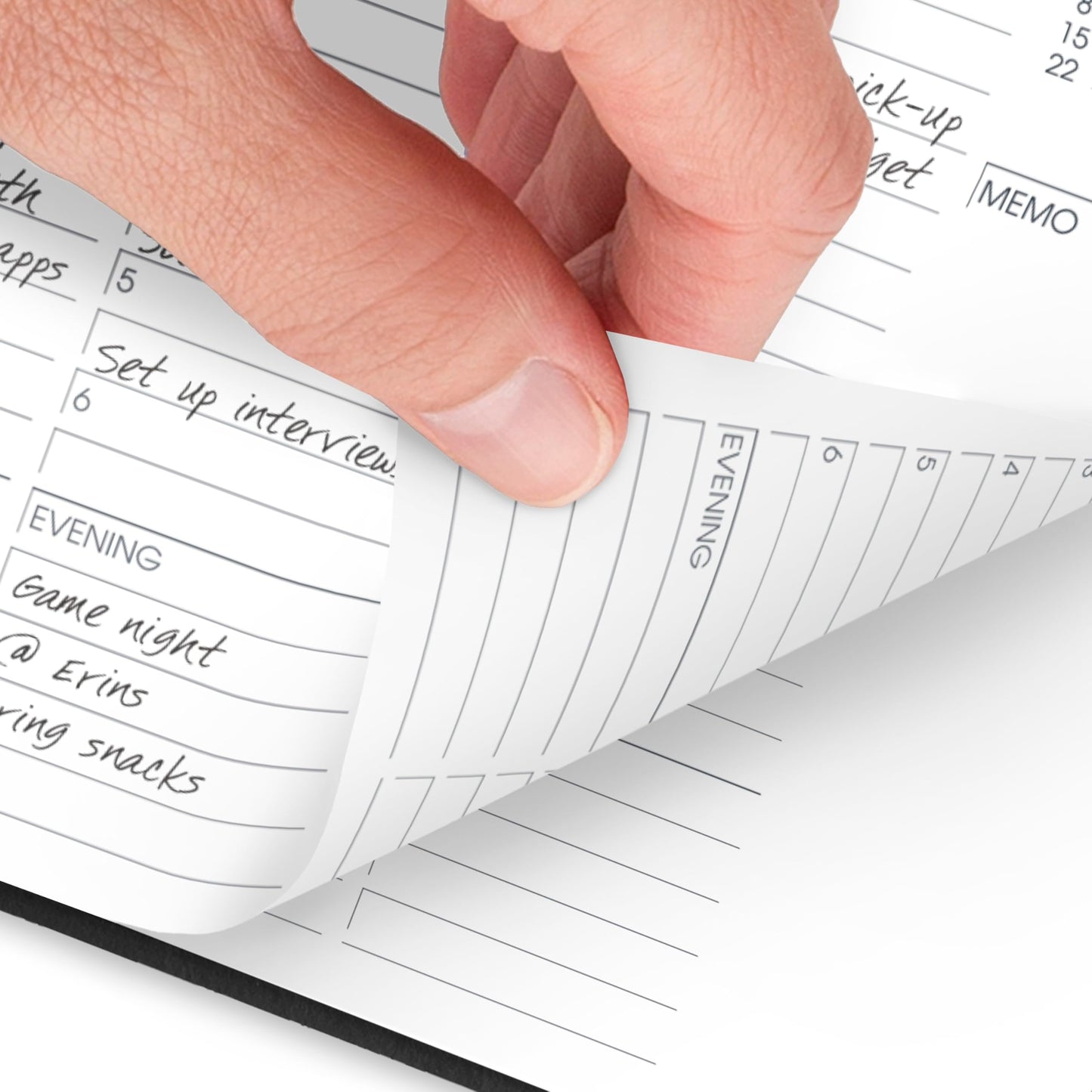 AT-A-GLANCE 2026 Appointment Book Planner, Weekly & Hourly, 7" x 8-3/4", Medium, Black (708650526)