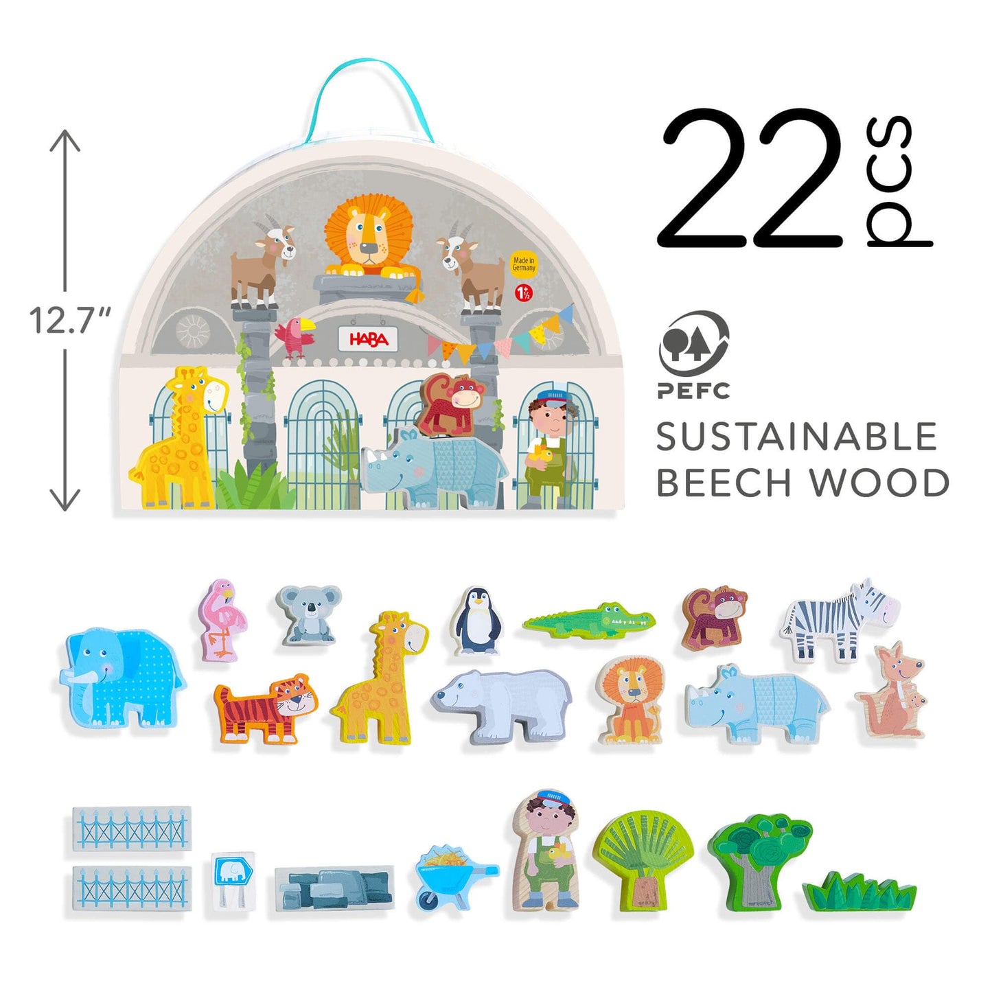 HABA 1306941001 Variety Game World, Colourful, One Size