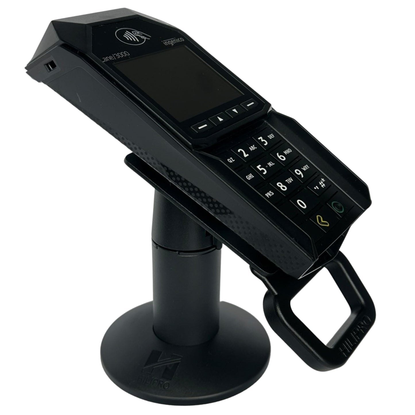 Hilipro Point of Sale Stand -Swivel Stand for Ingenico Lane 3000, 3600, 5000, 7000, 8000,Axium RX5000, Axium RX7000, Axium RX9000 and Desk 1500 pinpad