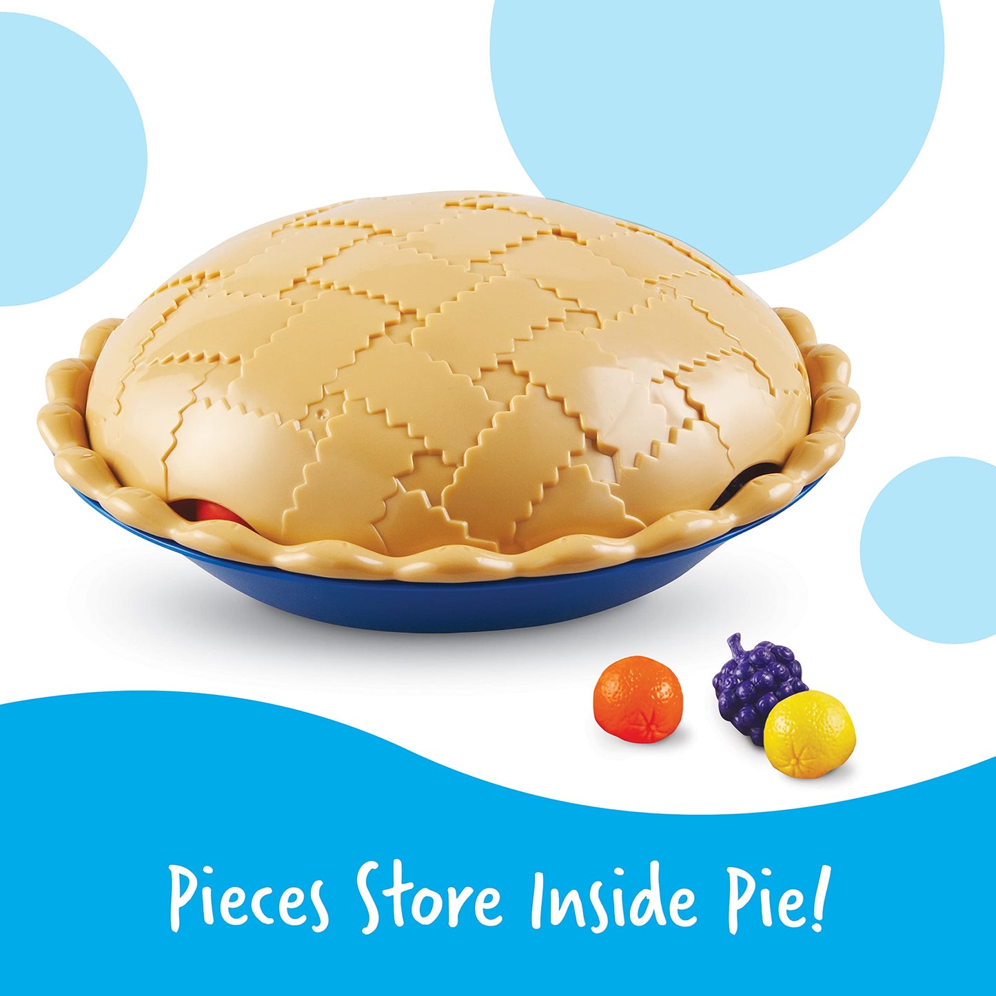 Learning Resources LER6216 Super Sorting Pie, Fine Motor Toy