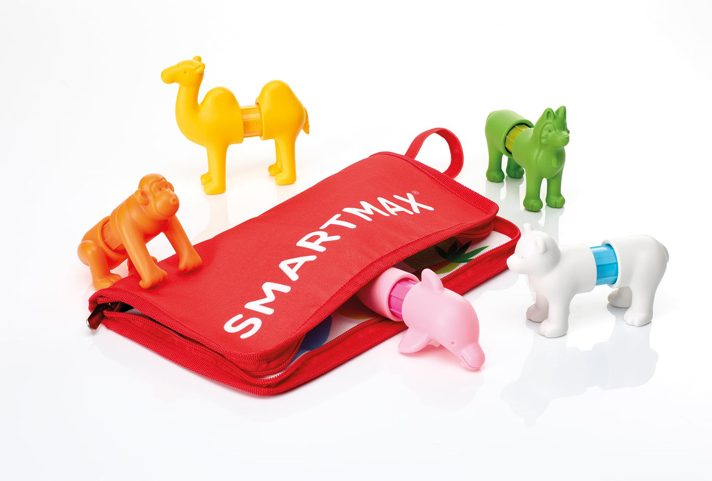 SmartMax My First Animals Around The World STEM Magnetic Building Set for Kids Ages 1-5