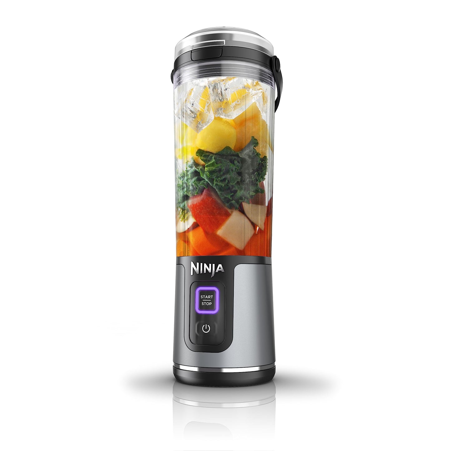 Ninja Blast Portable Blender | Cordless | 18-oz. Vessel | Personal Mixer for Shakes & Smoothies | BPA Free | Leakproof Lid & Sip Spout | USB-C Rechargeable | Dishwasher Safe Parts | Black | BC151BK