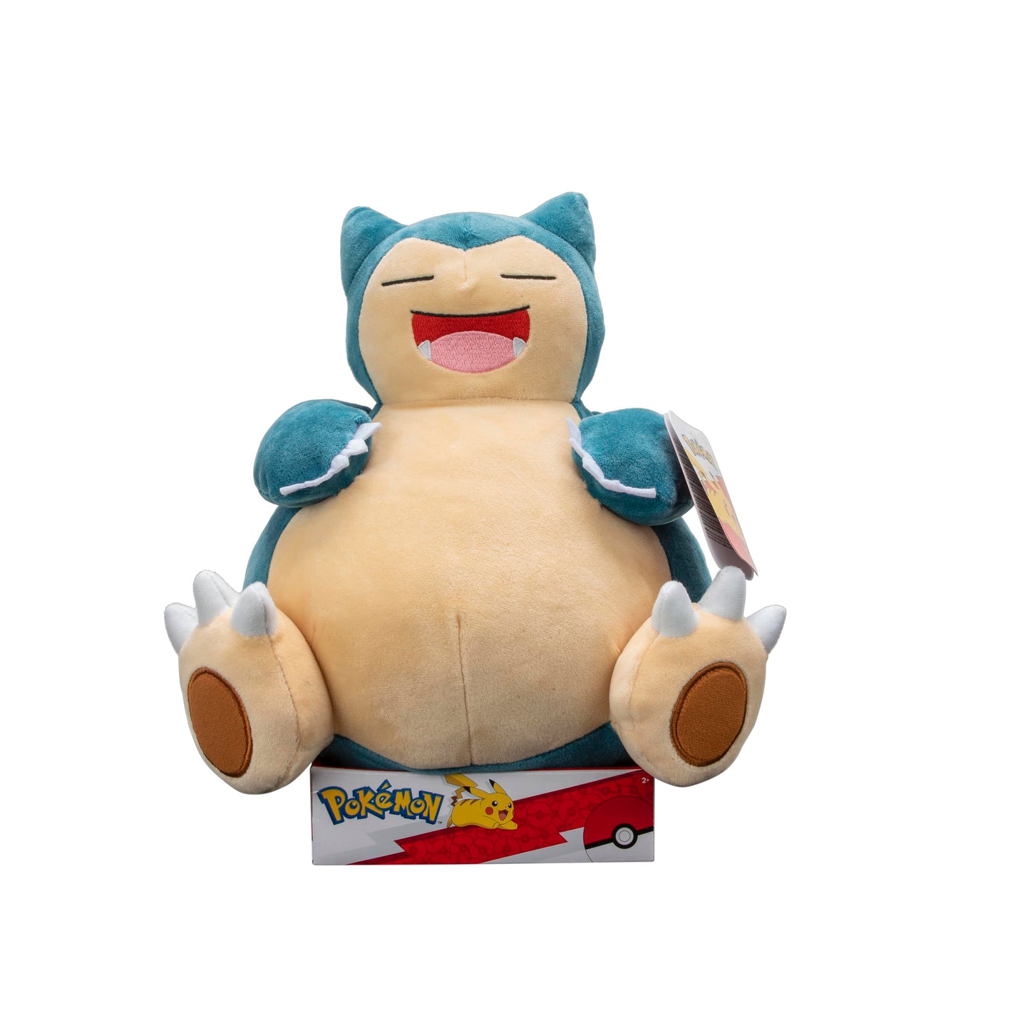 Pokemon 12" Large Snorlax Plush - Officially Licensed - Generation One - Authentic 12-inch Soft Stuffed Animal Toy Figure 2+
