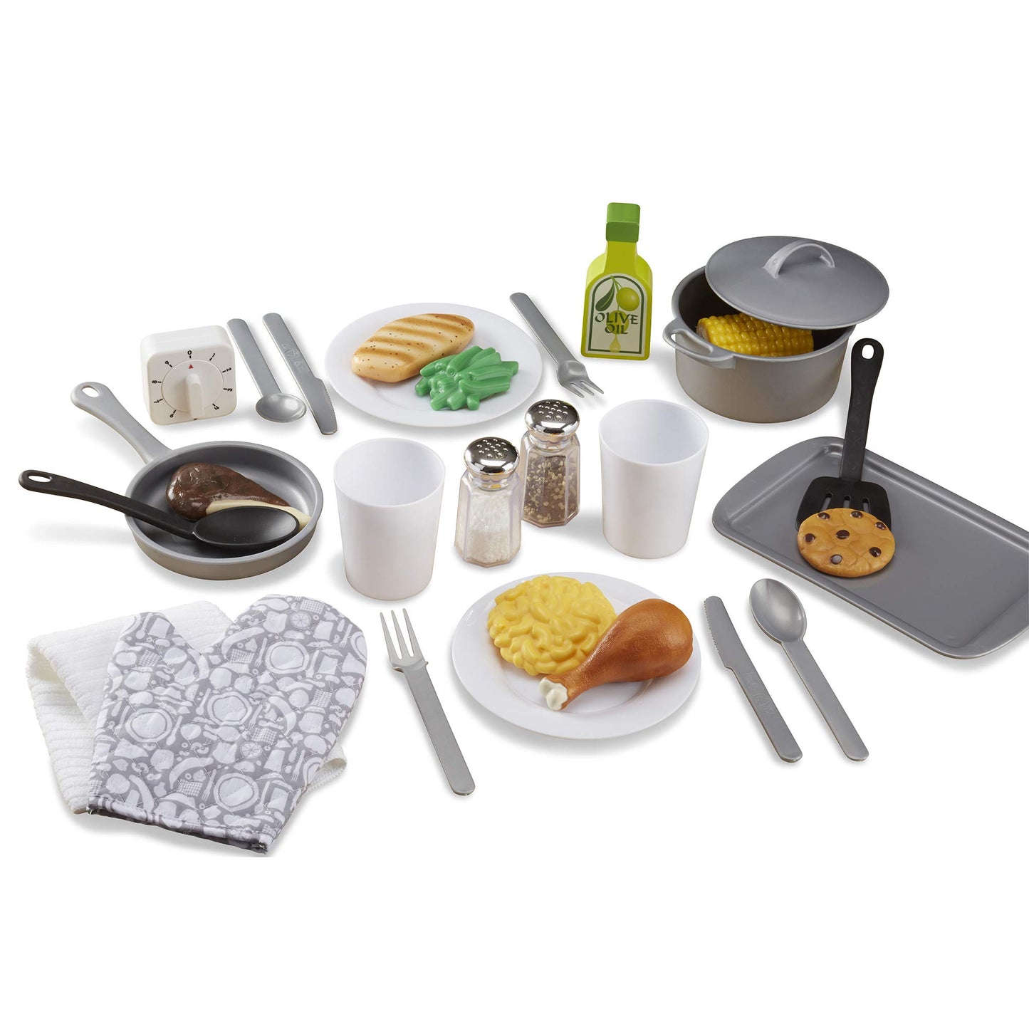Melissa & Doug 22-Piece Play Kitchen Accessories Set - Utensils, Pot, Pans, and MoreMelissa & Doug 22-Piece Play Kitchen Accessories Set - Utensils, Pot, Pans, and More