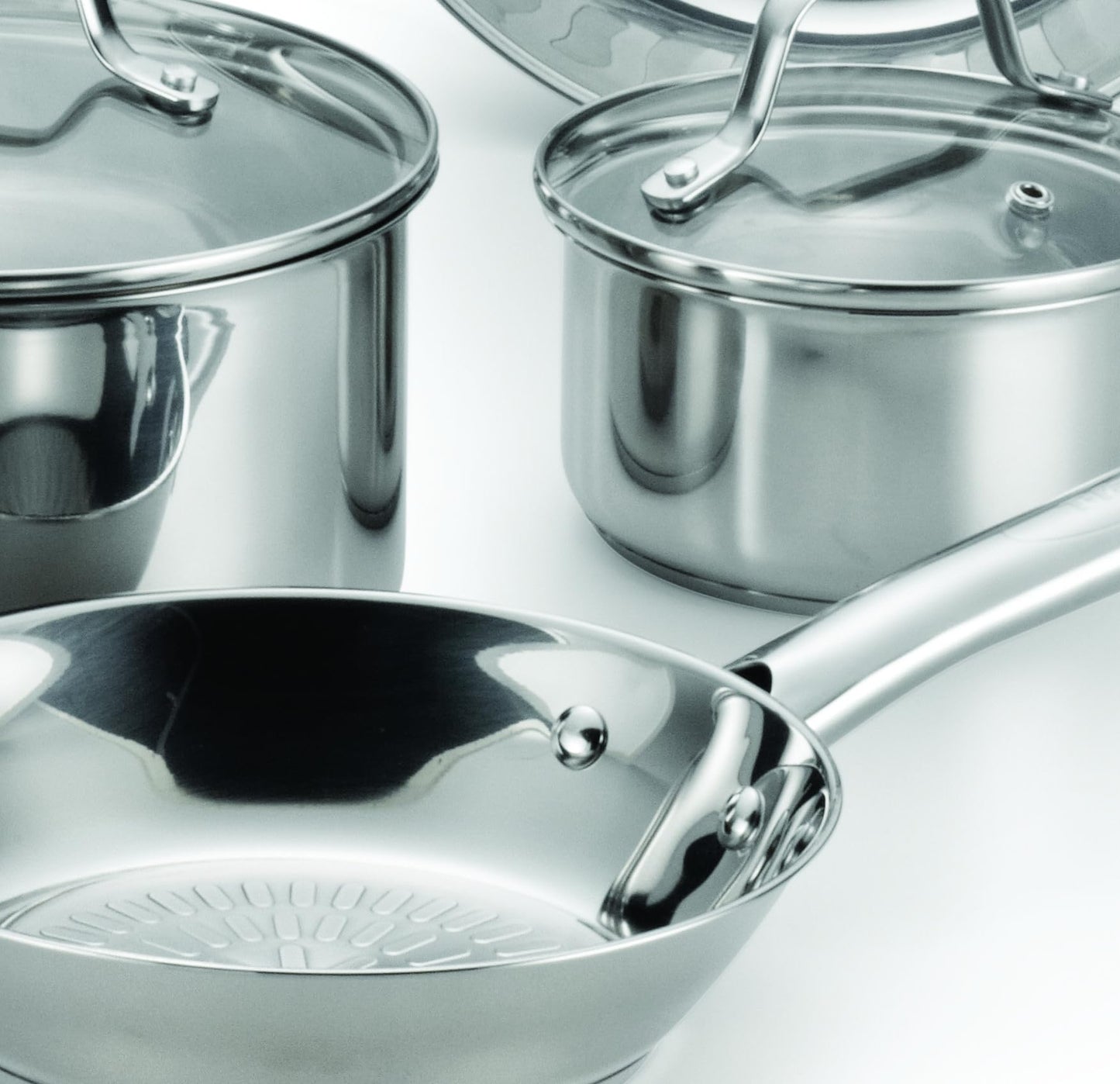 T-fal Performa Stainless Steel Sauce Pan with Lid 3 Quart, Induction Compatible, Oven Broiler Safe 500F, Multipurpose Handy Saucepan, Kitchen Small Pot, Pots and Pans, Cookware, Dishwasher Safe Silver