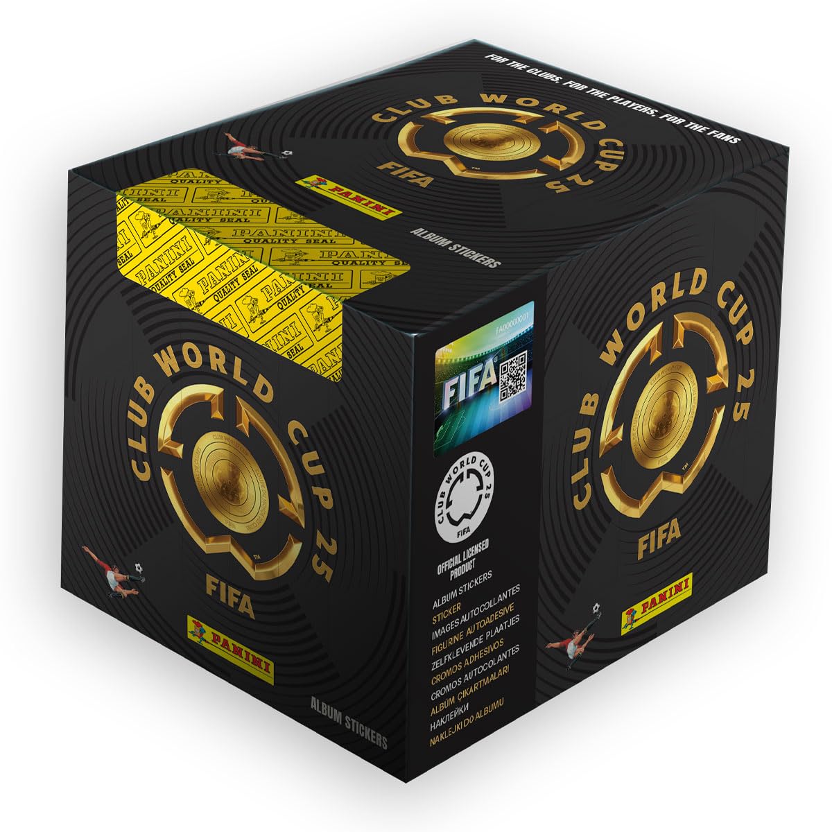Panini FIFA Club World Cup 2025 Sticker Collection (Box of 50 Bags)
