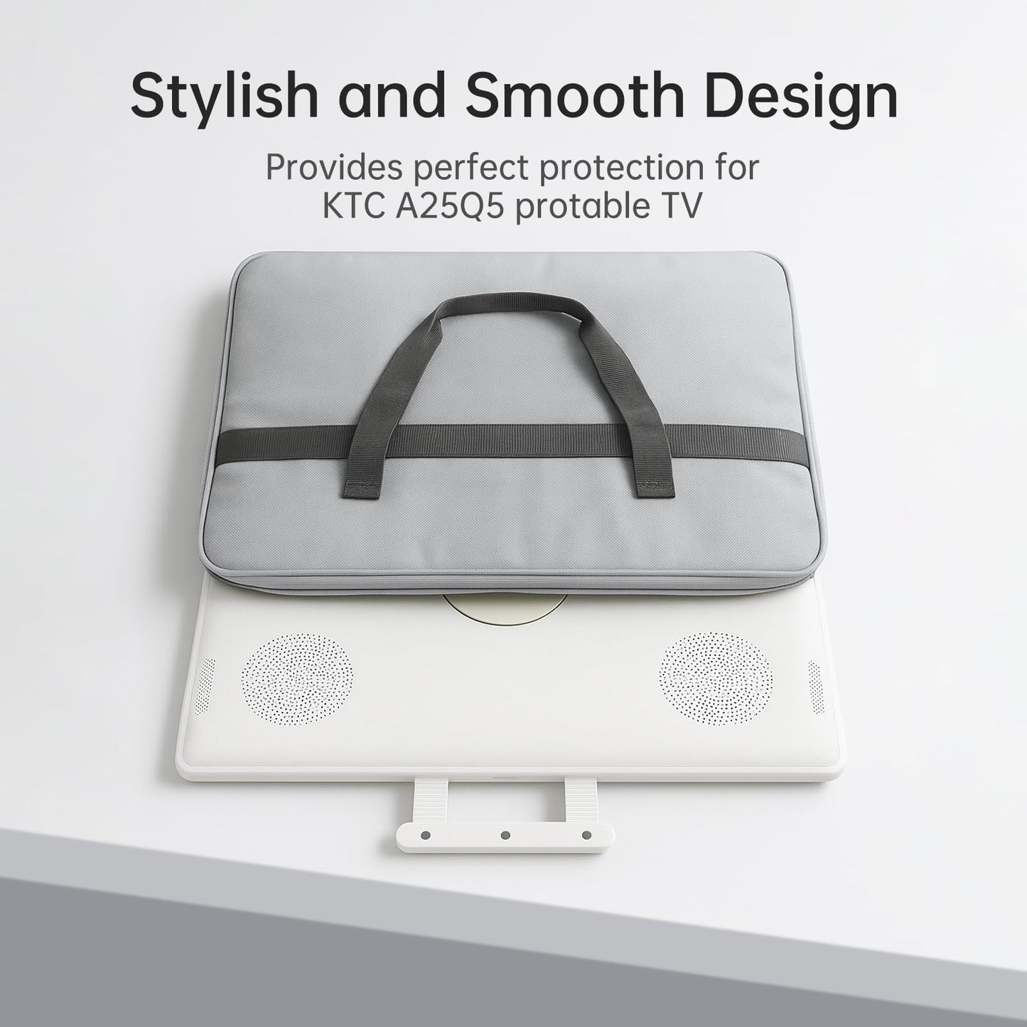 KTC Carrying Laptop Bag A25Q5 25 Inch Portable TV MEGAPAD Compatibility, Travel Laptop Tote Bag, Carry On Handle Case，Durable & Water-Repellent Fabric