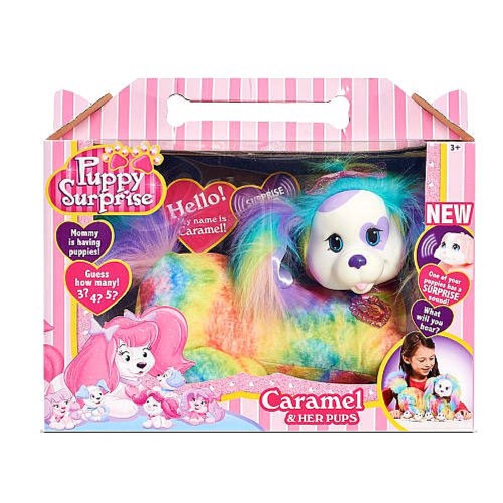 Puppy Surprise Caramel Plush