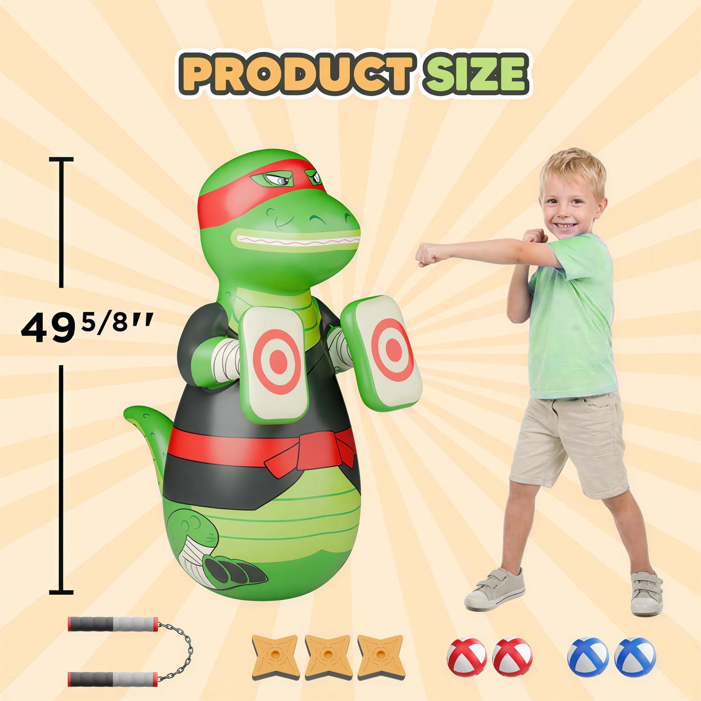iPlay, iLearn Inflatable Punching Toy