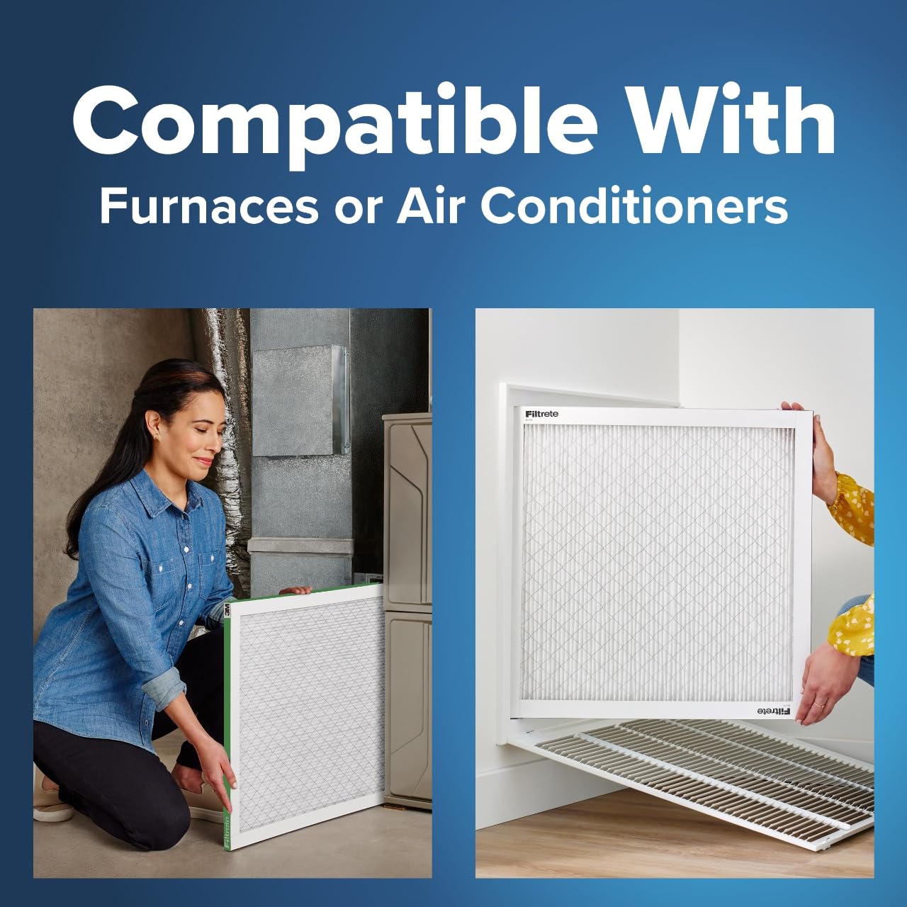 Filtrete 14x25x1 AC Furnace Air Filter, MPR 700, MERV 8, Tough on Pollen, Easy on Airflow, 3-Month Pleated 1-Inch Electrostatic Air Cleaning Filter, 6-Pack (Actual Size 13.81 x 24.81 x 0.81 in)