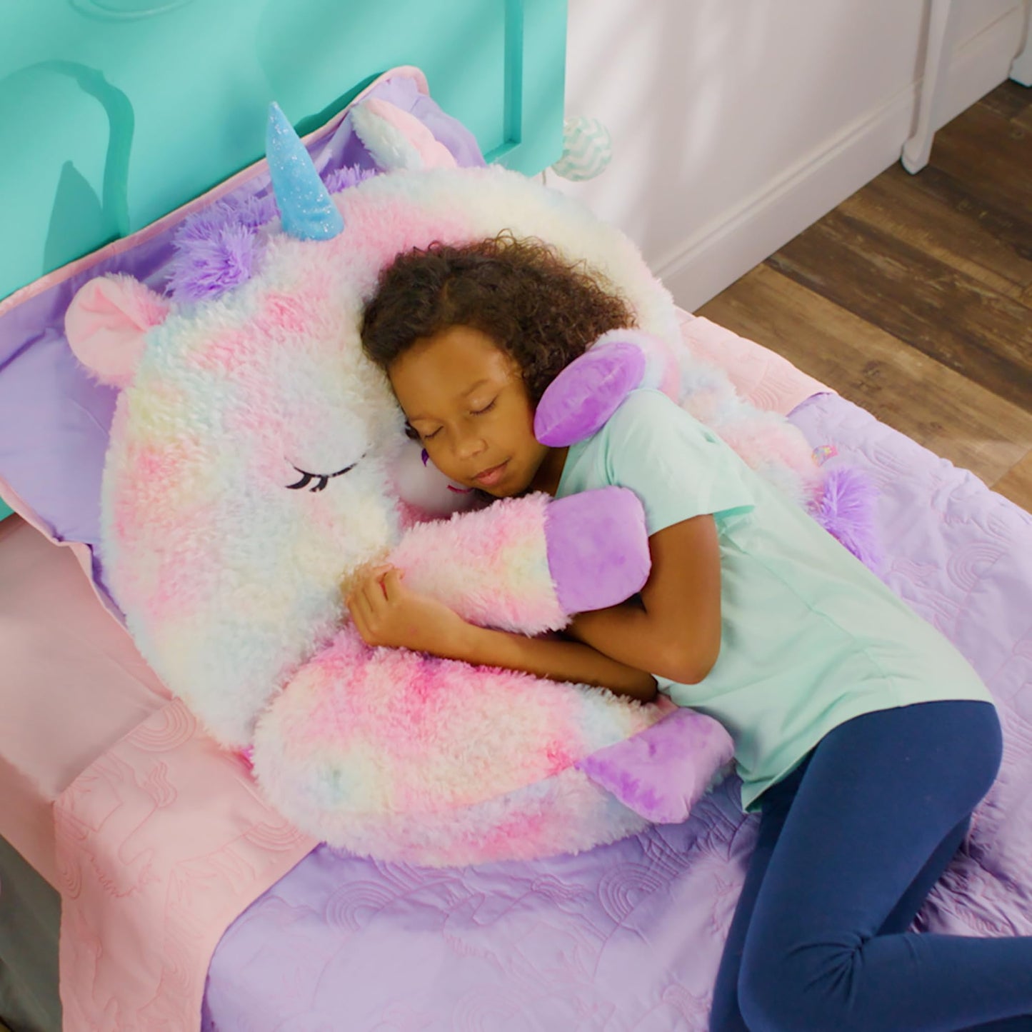 Happy Napper S4 Unicorn Rainbow Large