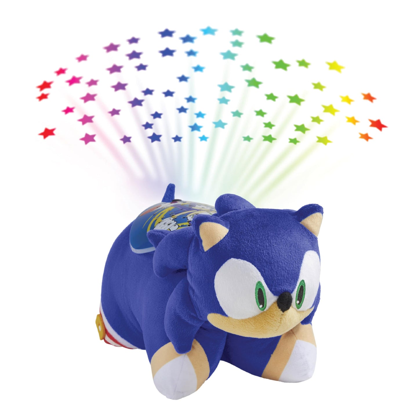 Pillow Pets Sonic Sleeptime Lite - 11" Sonic The Hedgehog Plush Nightlight,Blue