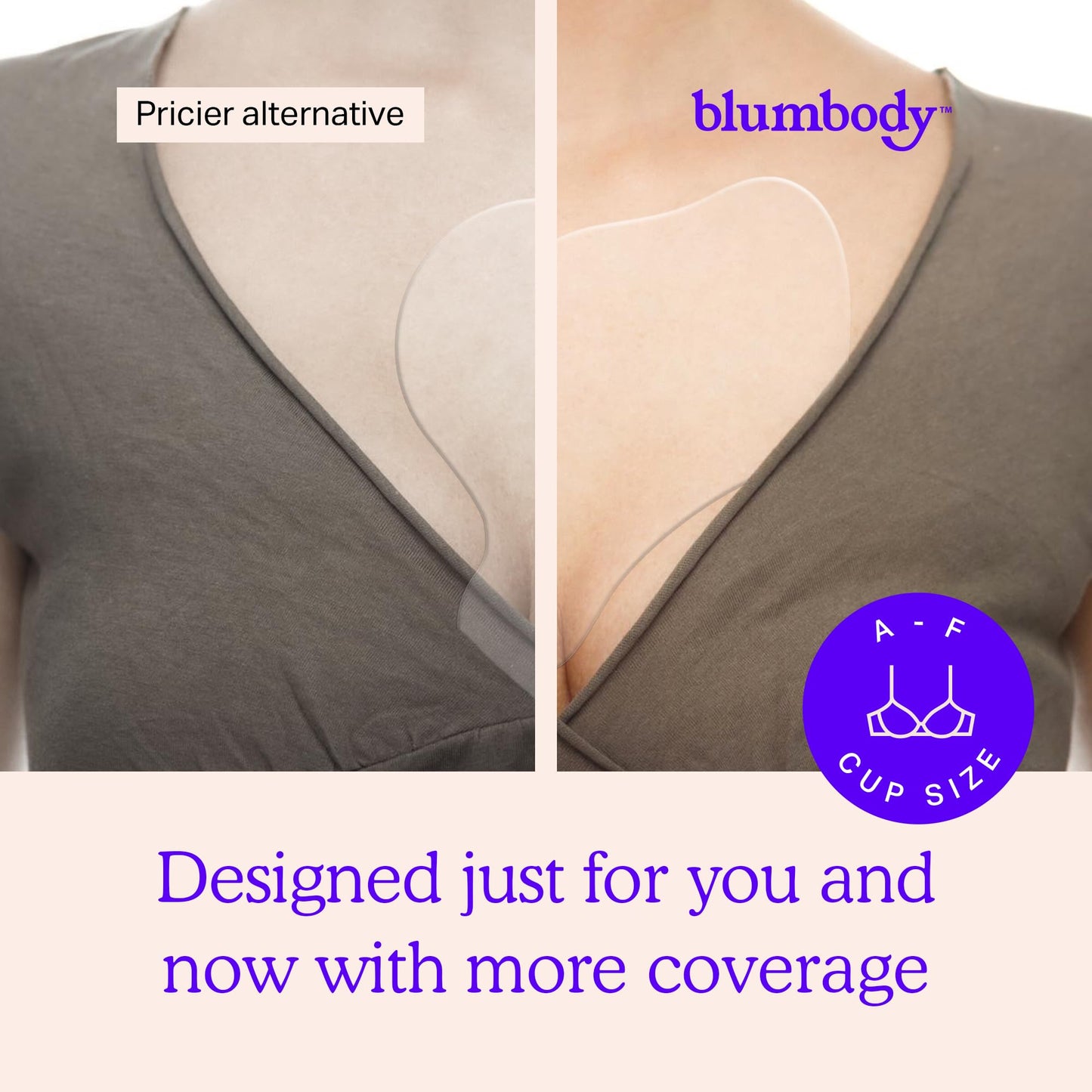 BLUMBODY Chest Wrinkle Pads – Anti-Wrinkle Silicone Patches Skin Firming & Smoothing – Reusable Overnight Chest Pads – Anti-Aging Crepe Erase Pads – Neck & Décolleté (2-Month Supply)