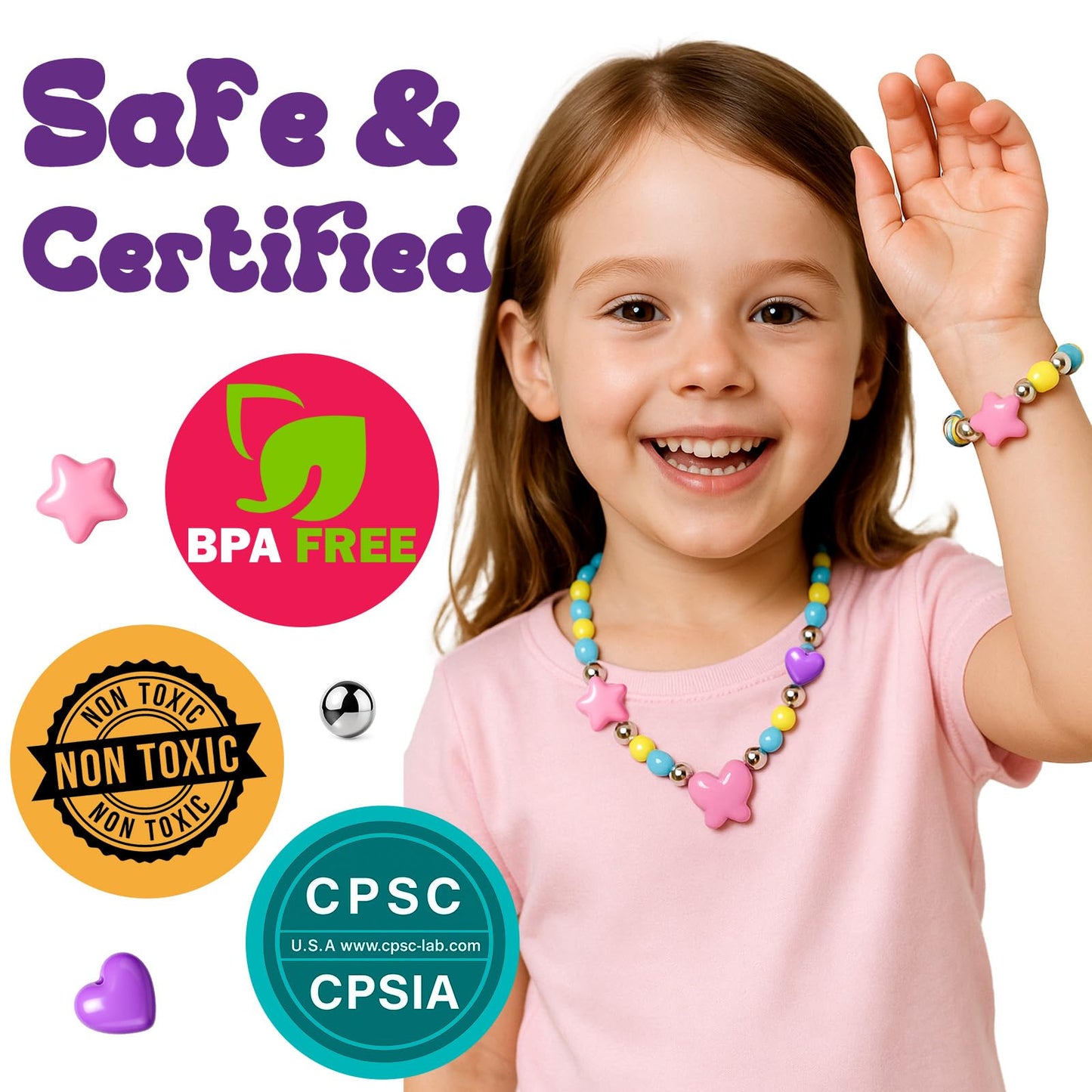 Sticker Bracelet Set | Includes 80 Mini Stickers & 2 Mystery Rolls | Over 1000 Collectible Designs | Wearable Toy for Kids