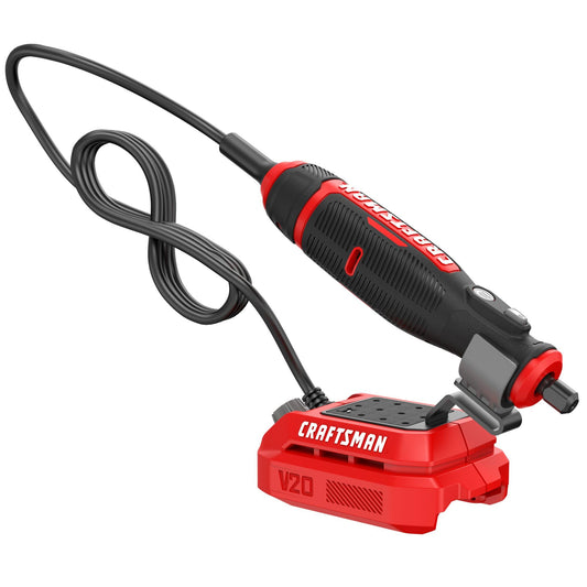 CRAFTSMAN V20 Cordless Rotary Tool, Tool Only (CMCE030B)