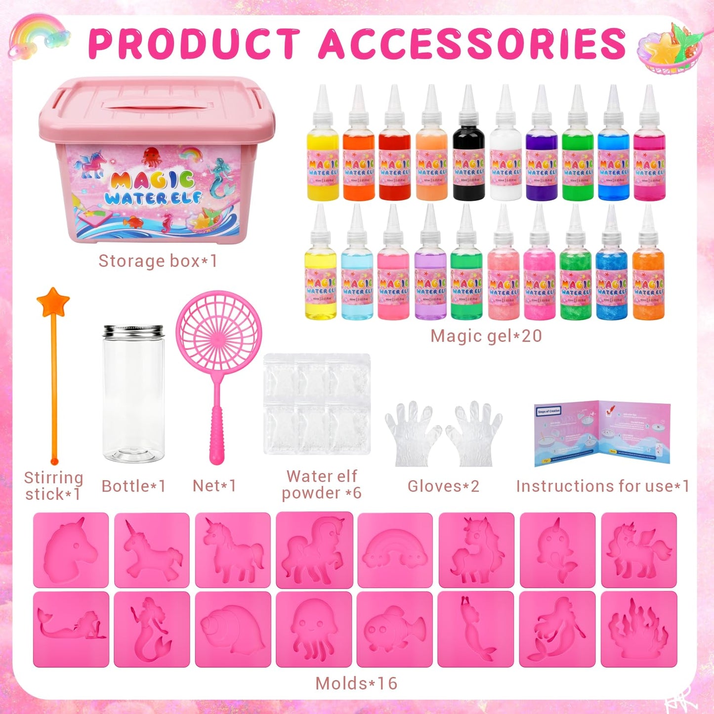 RYNZELA Magic Gel Painting Set (Topic 2)