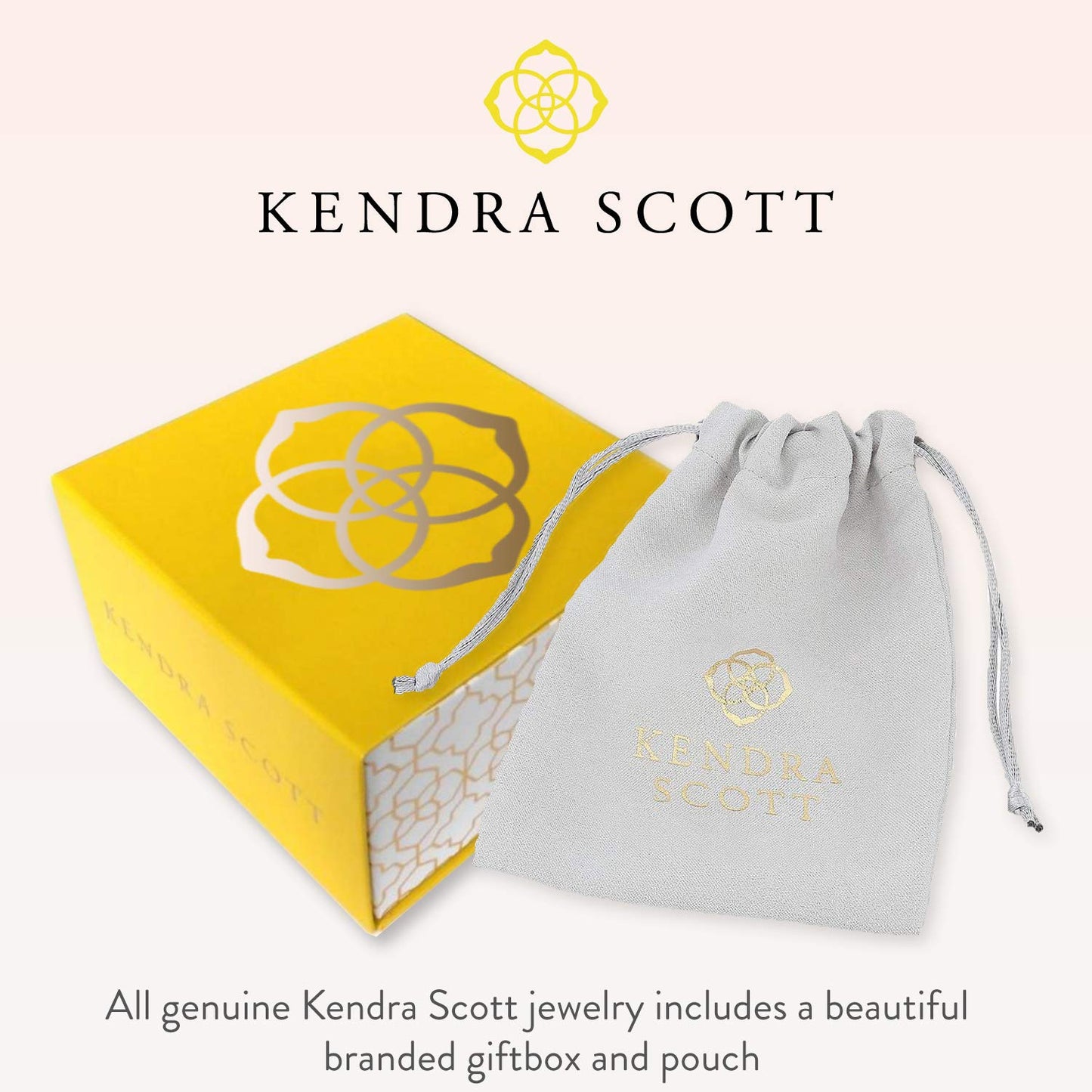 Kendra Scott Elisa Short Pendant Necklace for Women, Dainty Fashion Jewelry, 14k Gold-Plated, Ivory Mother of Pearl