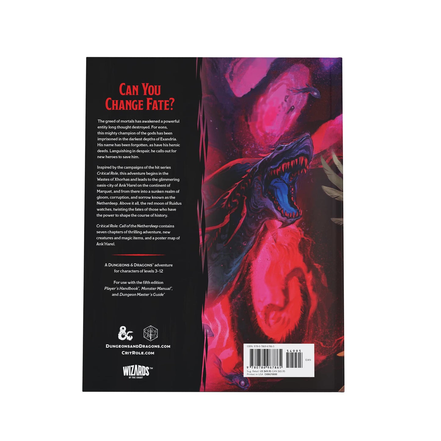 Critical Role Presents: Call of the Netherdeep (D&D Adventure Book) (D&D Critical Role)
