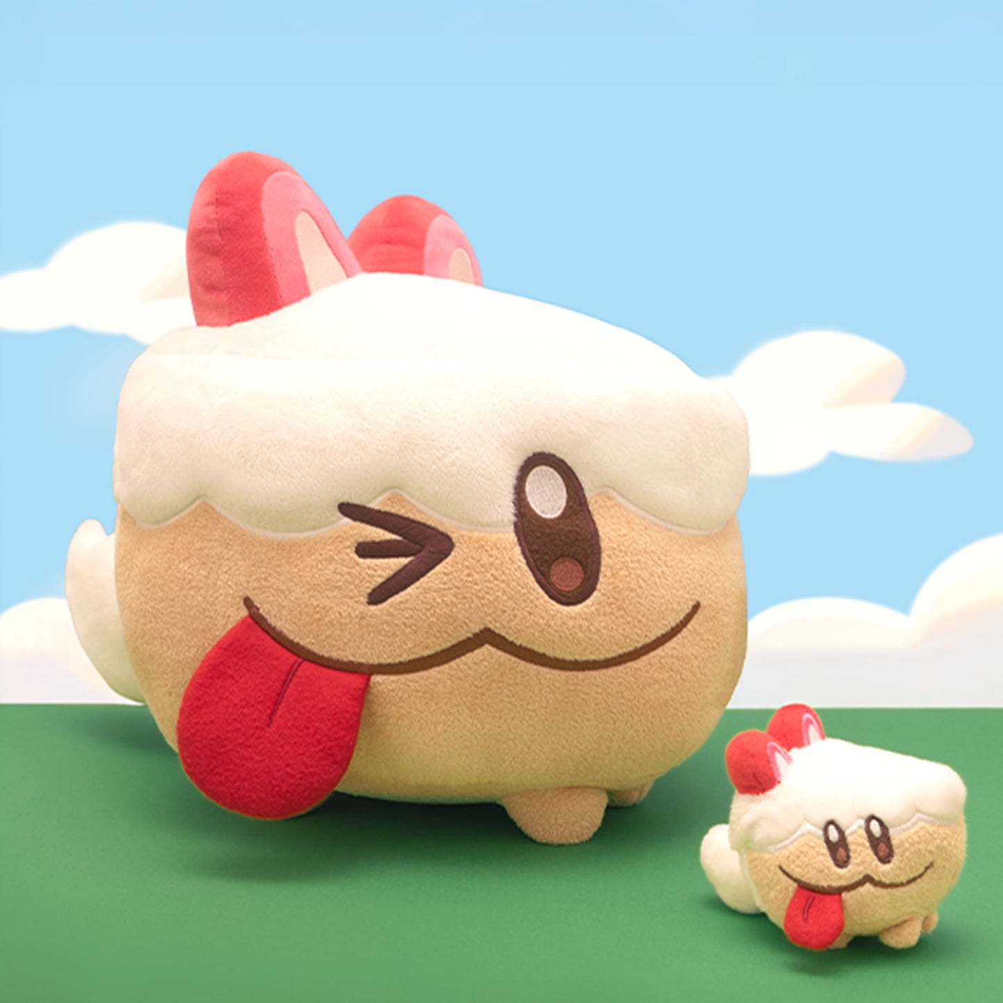 COOKIERUN Kingdom Cake Hound Cushion Plushie Cushion