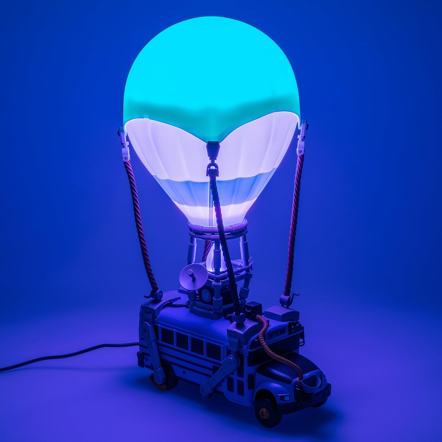 Paladone Fortnite Battle Bus Light, Officially Licensed Color Changing LED Gaming Lamp with Headphone Stand for Gamer Rooms, Bedrooms, Homes, Gift Idea