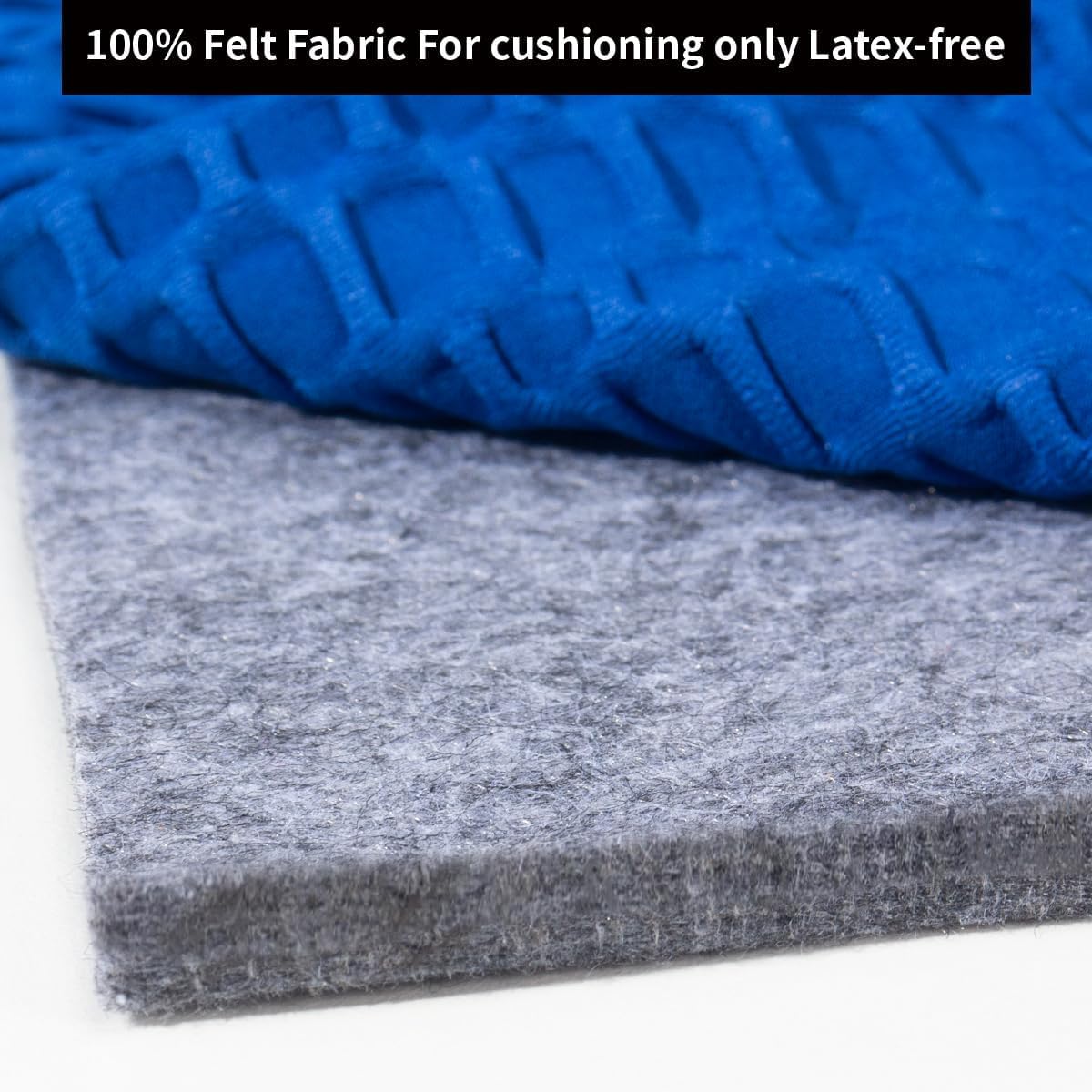 Extra Large Area Rug Liner, 8 x10 Foot Thick Felt Pad for All Floors, Keeps Rugs Softly and Securely in Place