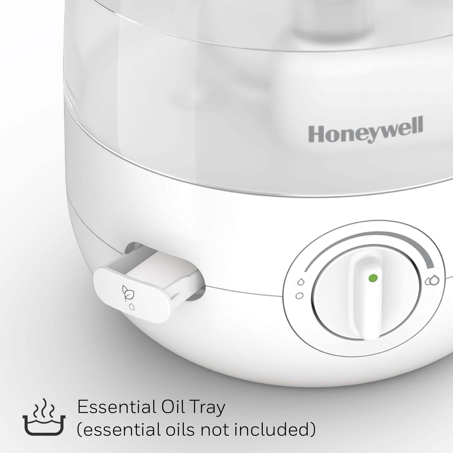 Honeywell Mini Cool Mist humidifier, Easy to Fill and Clean, humidifier for small Bedroom, Kids Rooms, or office. Ultra Quiet Operation and Auto Shut-Off - White, HUL525W
