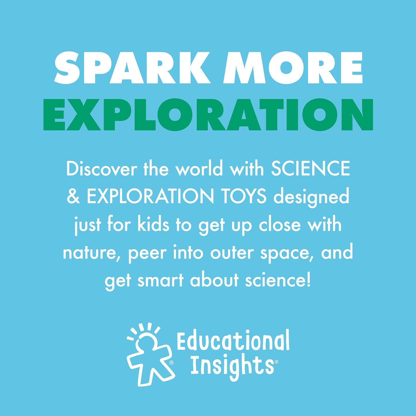 Educational Insights GeoSafari Jr. Kidscope, Kids Microscope, STEM Toy, Easter Basket Stuffers for Kids, Gift for Boys & Girls, Ages 5+