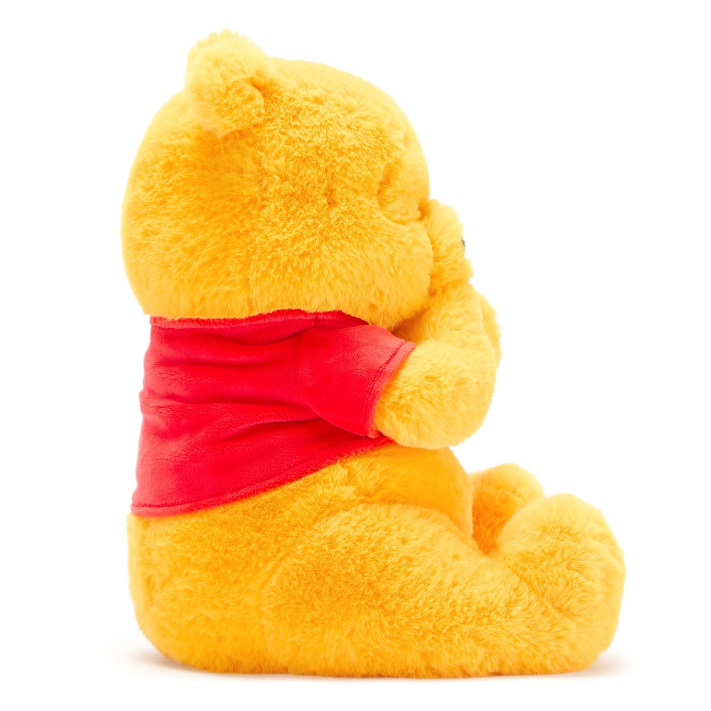 Disney Store Official Giggle and Wiggle Laughing Disney Plush Toy - Winnie The Pooh Stuffed Animal with Laughing & Shaking Interactive Features - Cute Stuffed Animal for Kids - 11 Inches