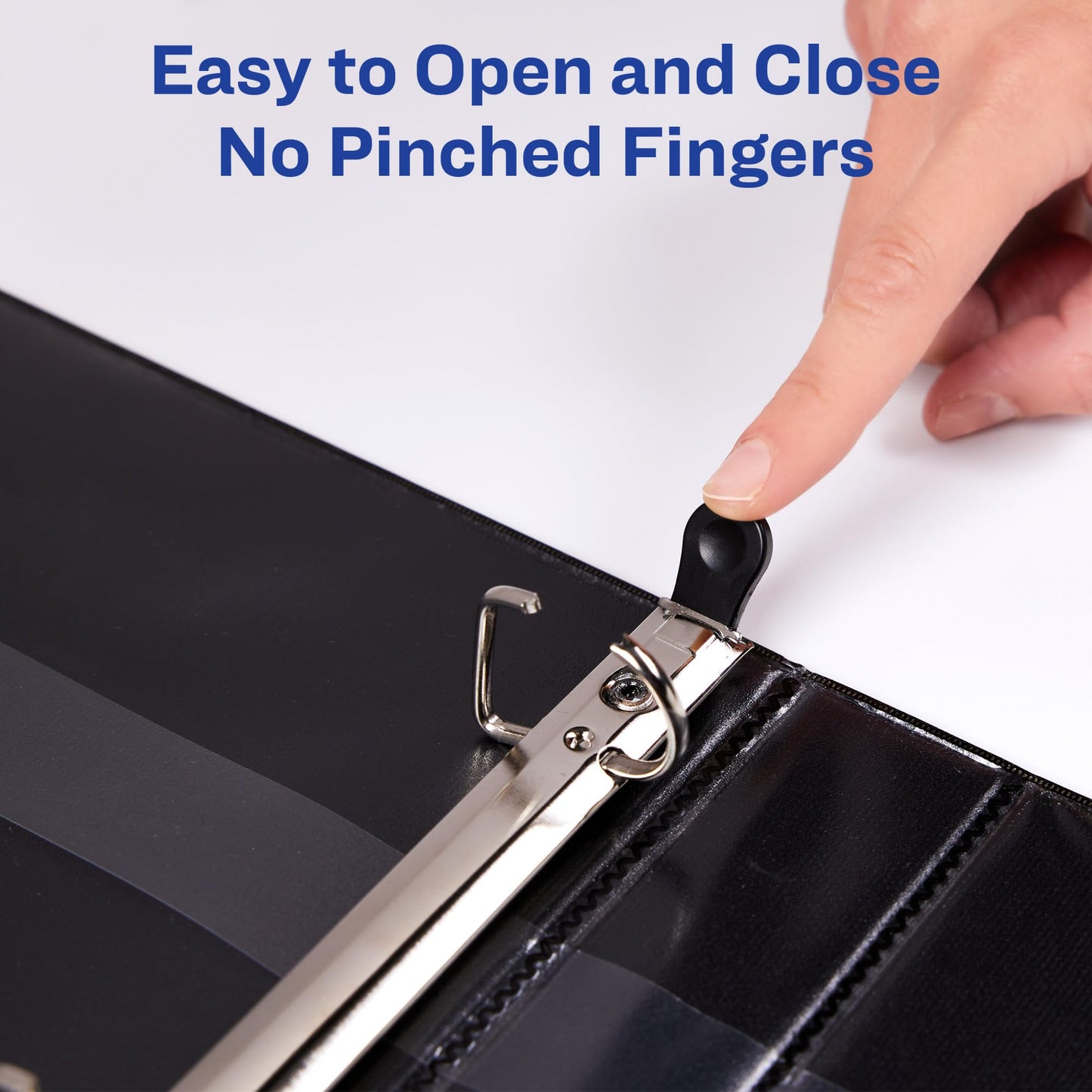 Avery Heavy-Duty View 3 Ring Binder, 3 Inch One Touch EZD Rings, 670-Sheet Capacity, 3.5 Inch Wide Spine (4-Pack of 79693)