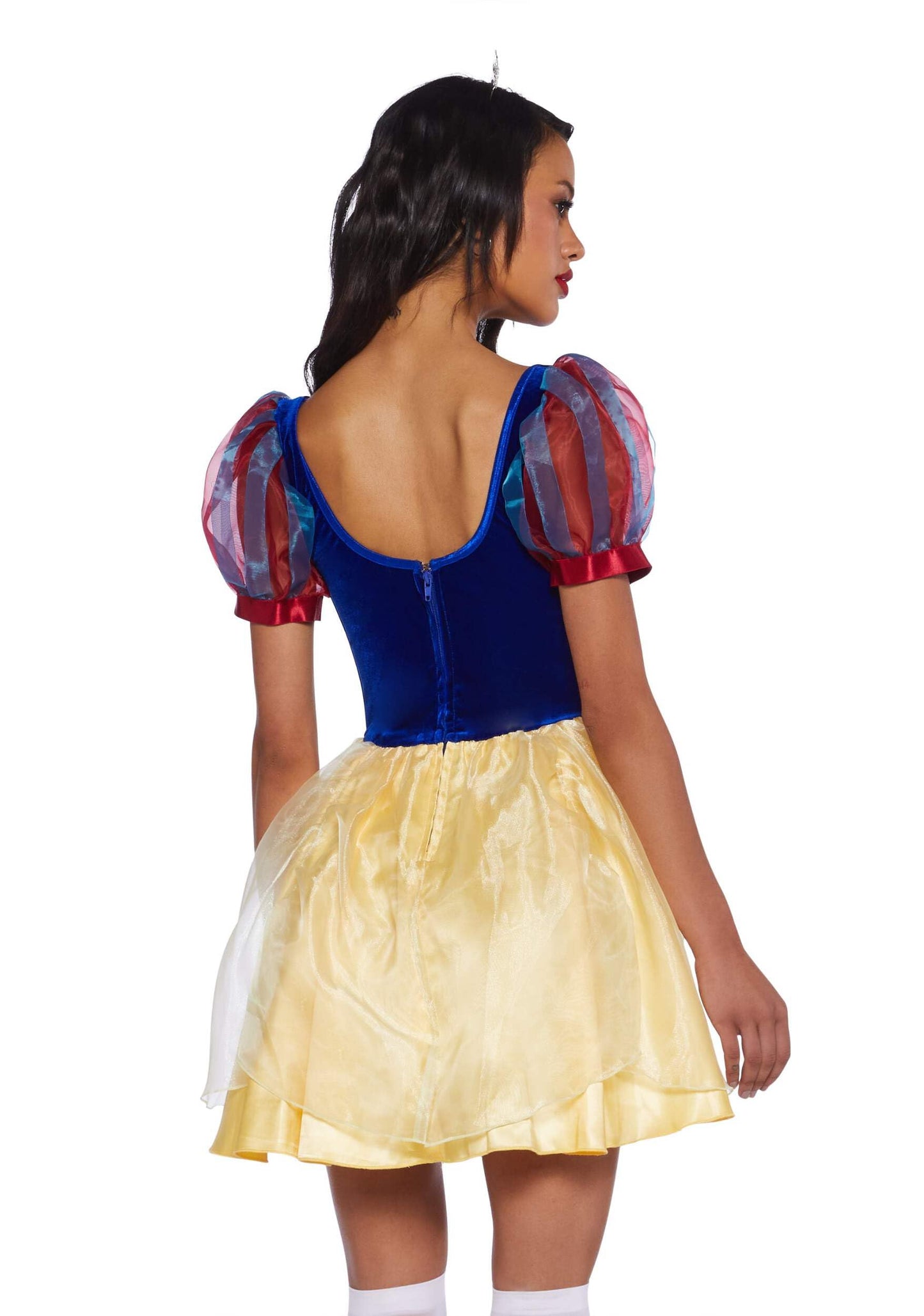 Dolls Kill Fairest Princess Costume - White Snowy Princess Outfit by Trickz N' Treatz - X-Small