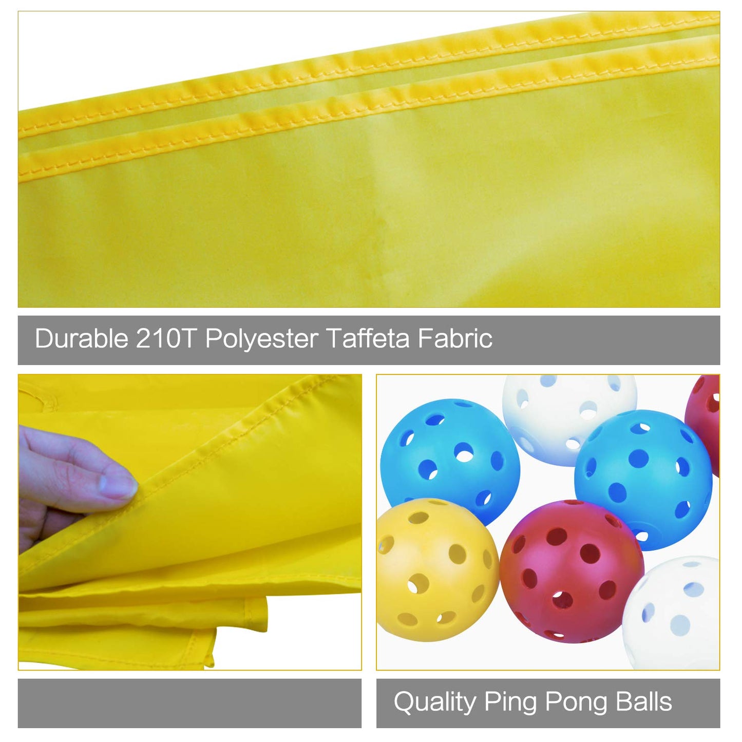 Sonyabecca Hole Tarp Team Building Exercise Activities Games Teamwork Group Learning Fun Playing 84''Lx55''W