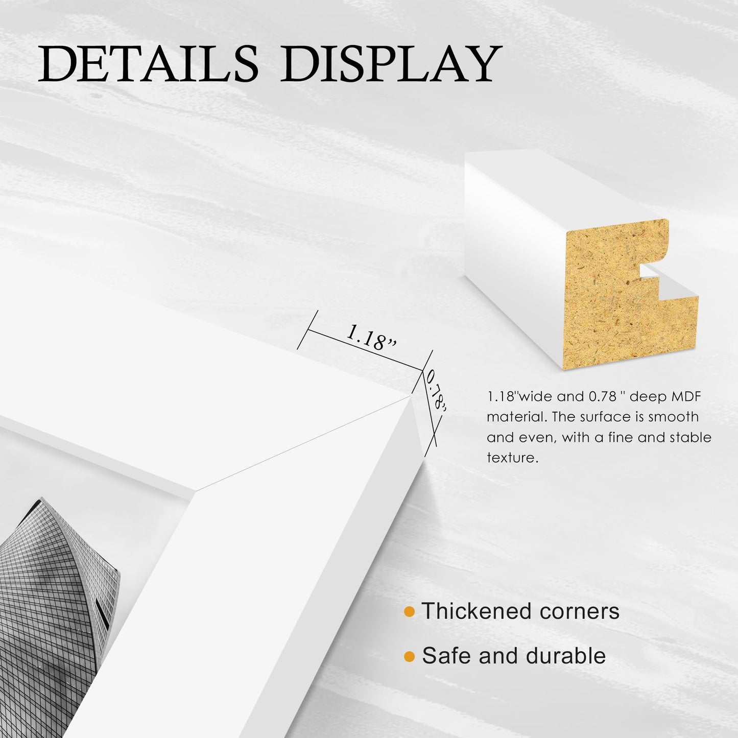 YiTanli 24x36 Poster Frame 2 Pack, White Poster Frame 24 x 36 inches for Pictures and Art Prints, 36x24 Picture Frame Horizontal or Vertical Wall Mounting