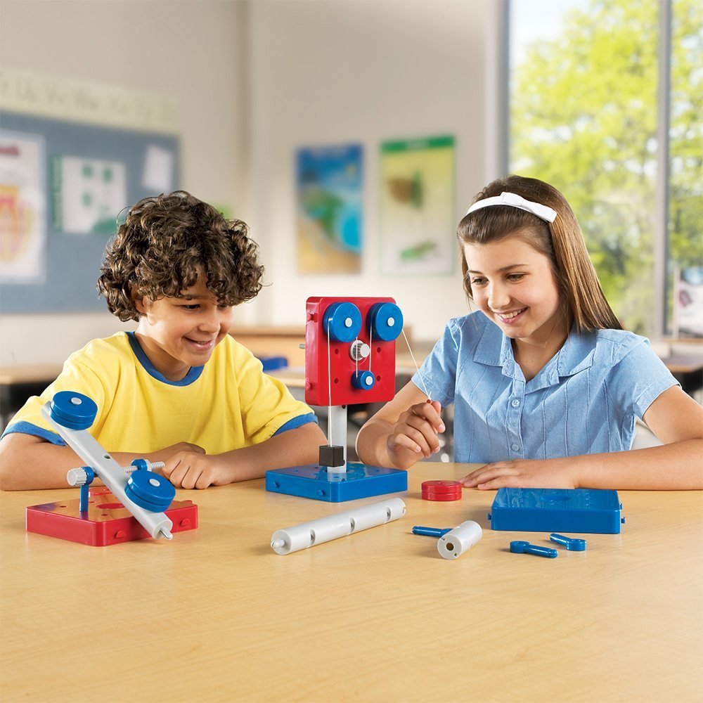 Learning Resources Simple Machines, Set of 5, Multicolored (LER2442)