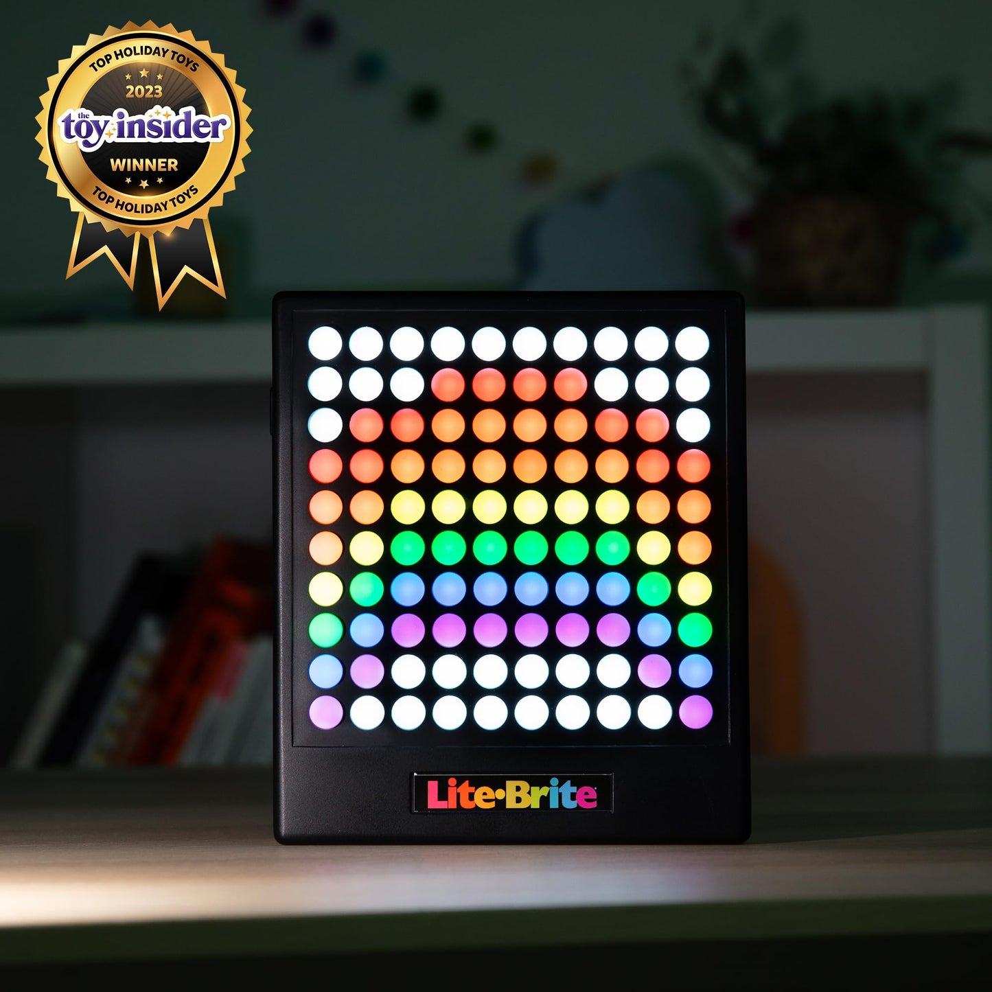 Lite-Brite Touch - Catch The Light! Lite-Brite Art Without Pegs! Interactive Lite-Brite Games, Color Battle with Friends, Create and Play!