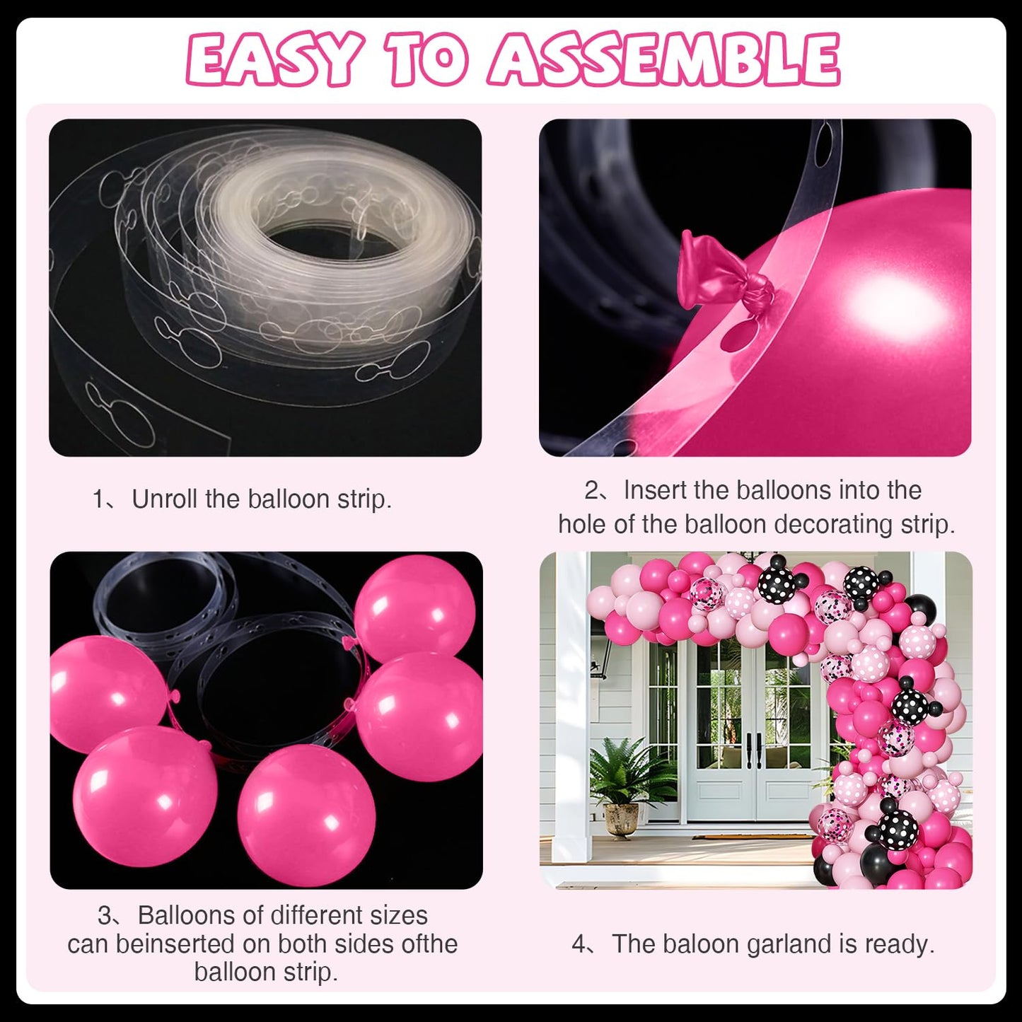 Oh Twodles Birthday Party Supplies Girl, 2nd Birthday Decorations for Girl, 150 Pcs 2 Year Old Party Decorations