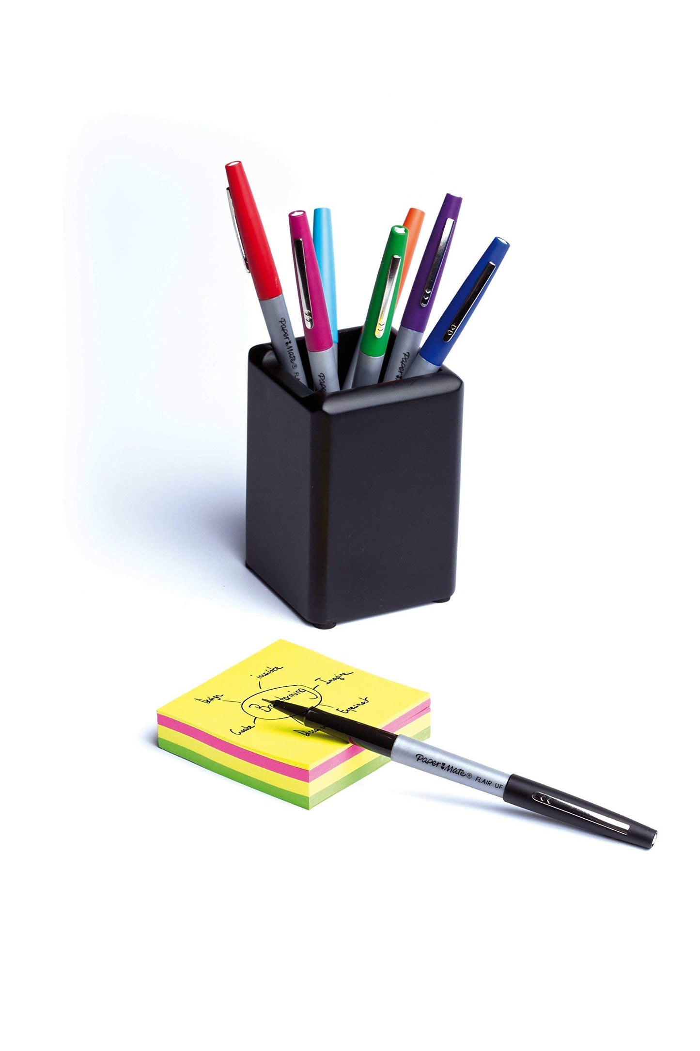 Paper Mate Flair Felt Tip Pens, Medium Point (0.7mm), Limited Edition Candy Pop Pack, 36 Count - Perfect for Teachers, Students, Expressive Writing, Drawing