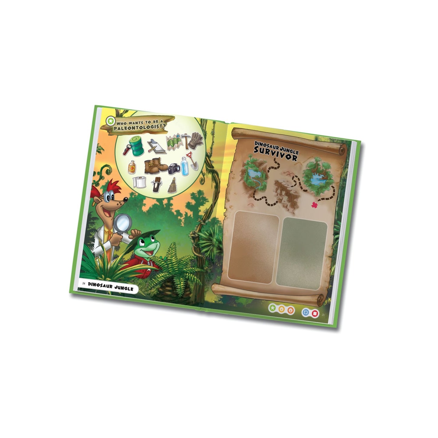 LeapFrog LeapReader Book: Leap and The Lost Dinosaur (Works with Tag)