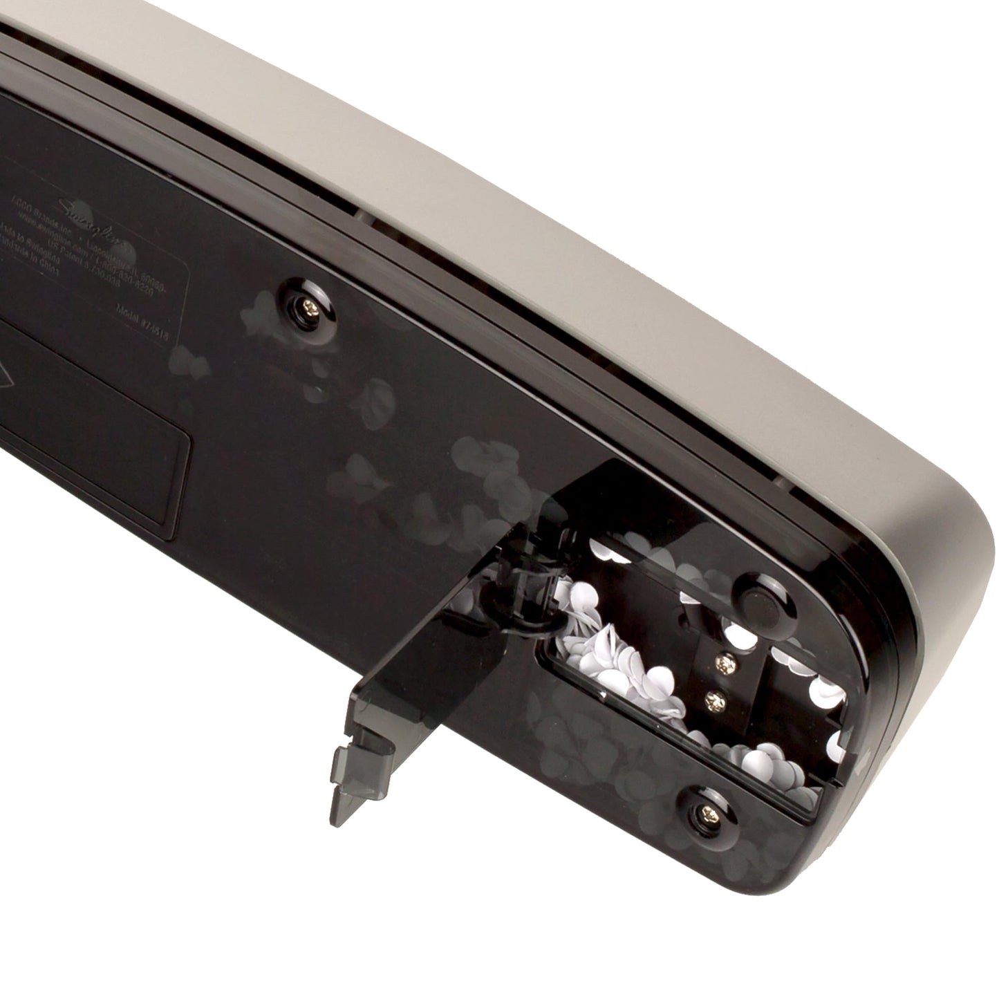 Swingline Electric Hole Puncher 3 Hole, 15 Sheet Capacity Three Hole Punch 3 Ring, Black & Silver (74515)